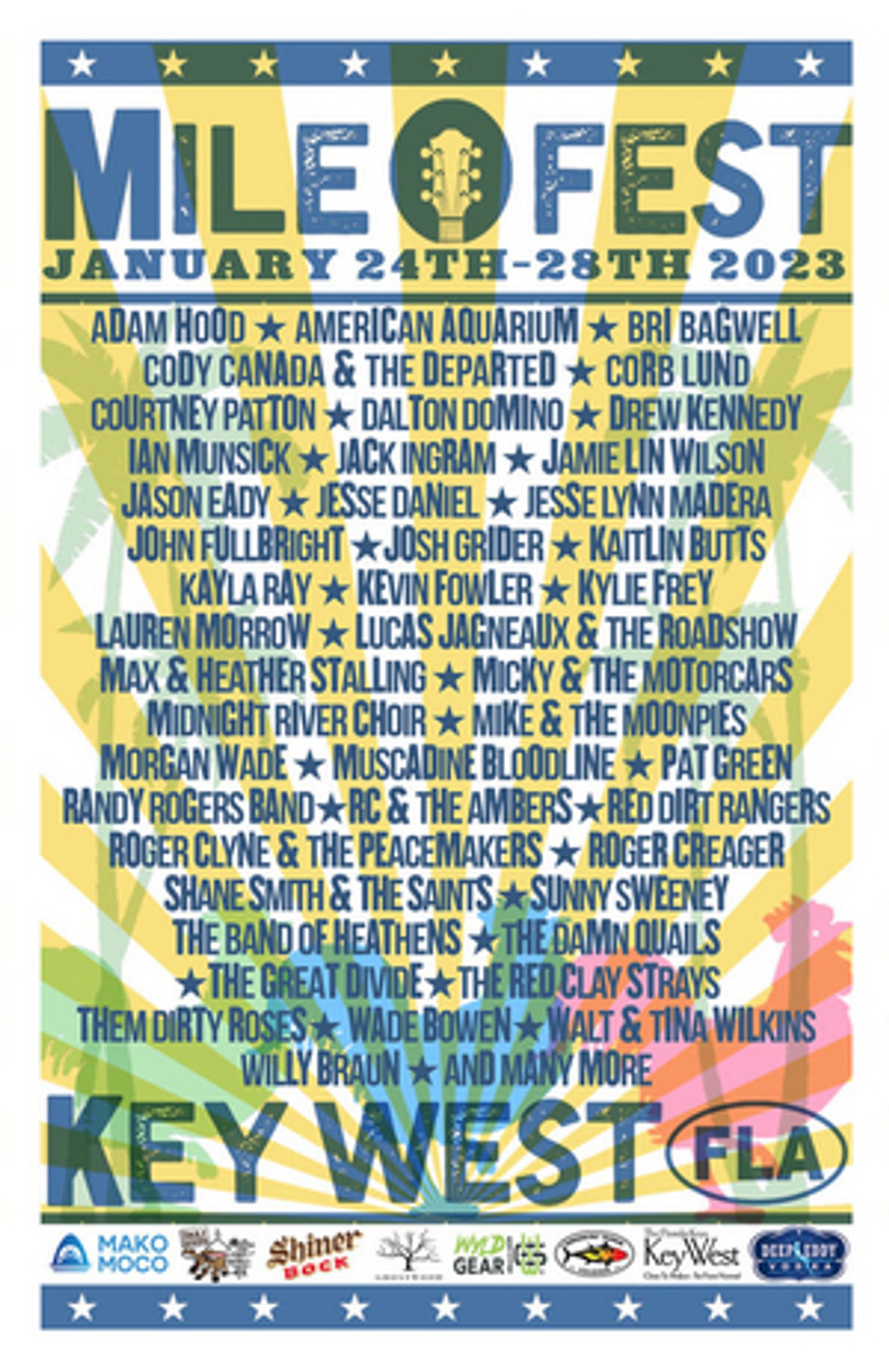 Mile 0 Fest Shares 2023 Lineup  Image