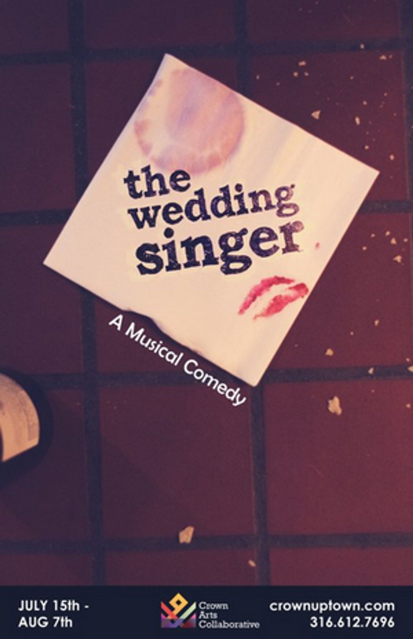 Previews: THE WEDDING SINGER at Crown Arts Collaborative At The Crown Uptown in Wichita, KS  Image