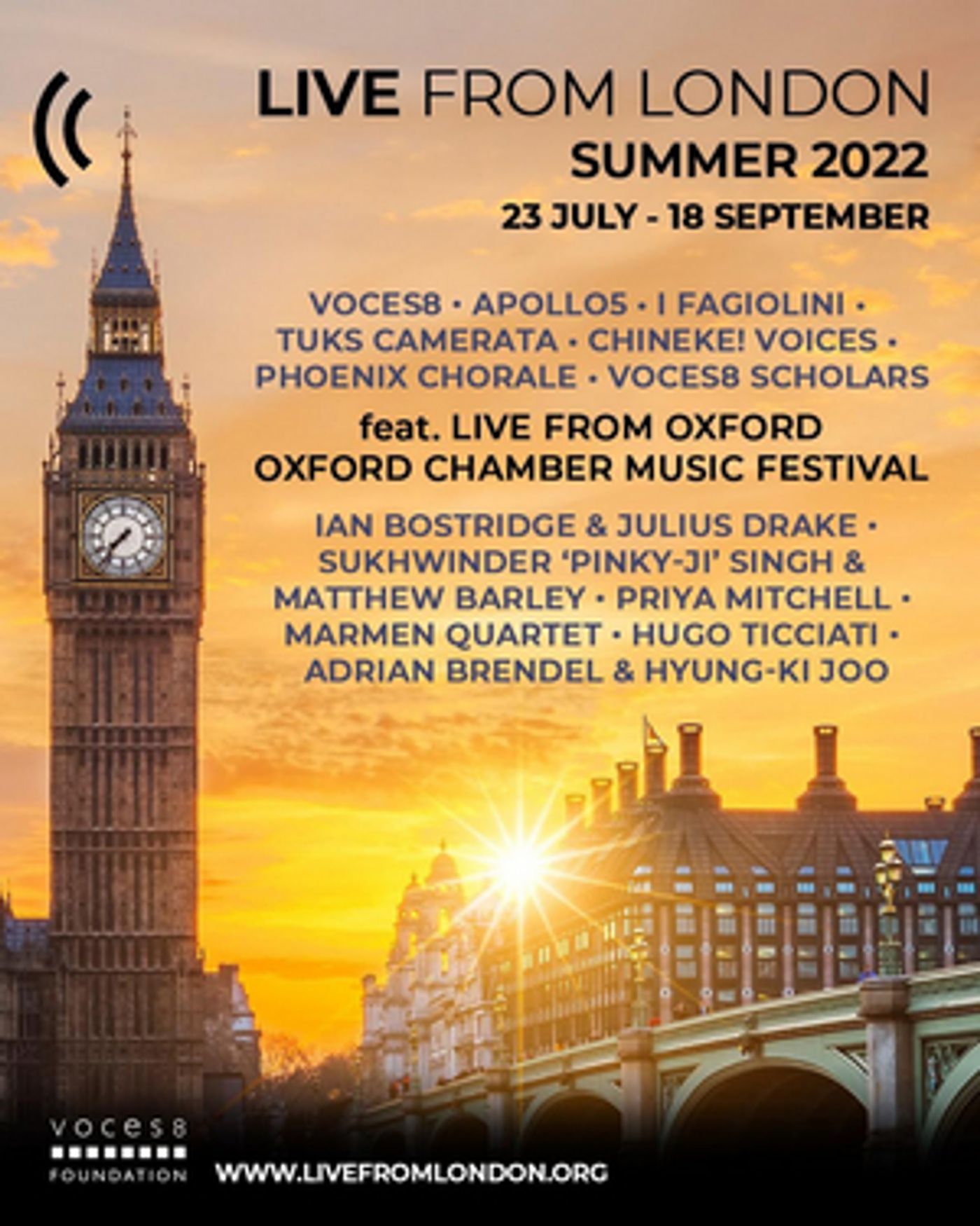 Phoenix Chorale Concert to be Presented This Summer as Part of the LIVE FROM LONDON Festival Broadcast  Image