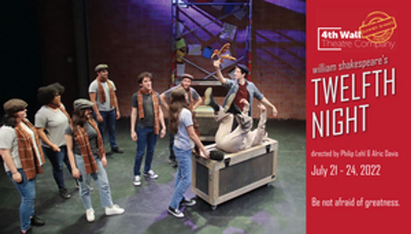 4th Wall Theatre Company Announces SUMMER SHAKES With a Performance of TWELFTH NIGHT  Image
