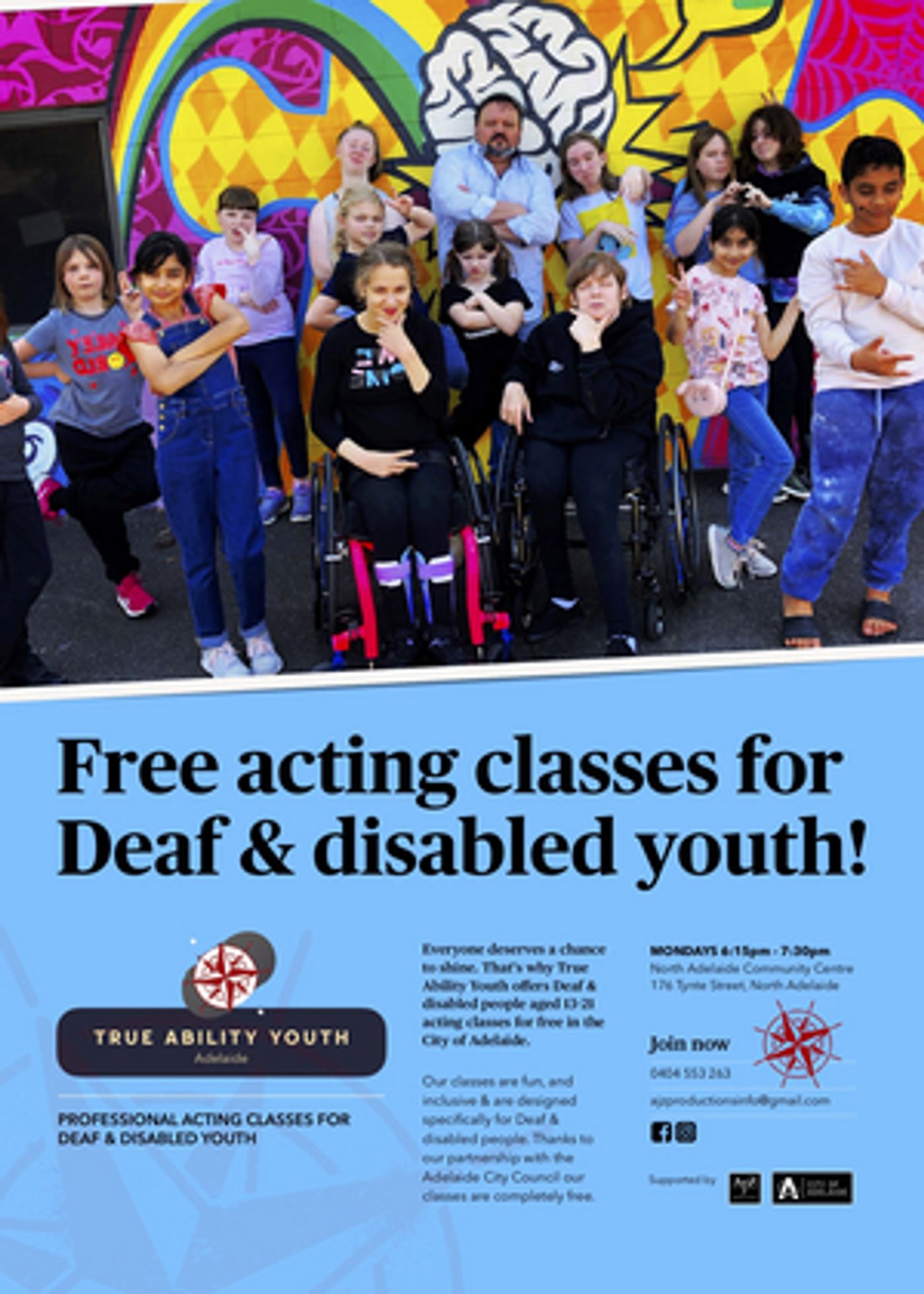 True Ability to Host FREE Professional Acting Classes for Deaf and Disabled Youth  Image