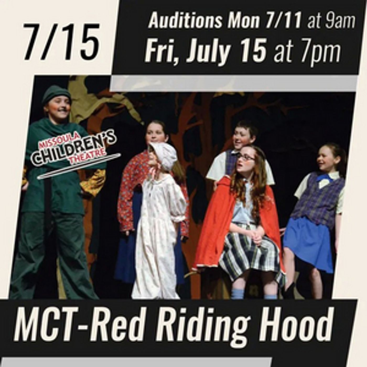 RED RIDING HOOD Comes to Spencer This Week  Image