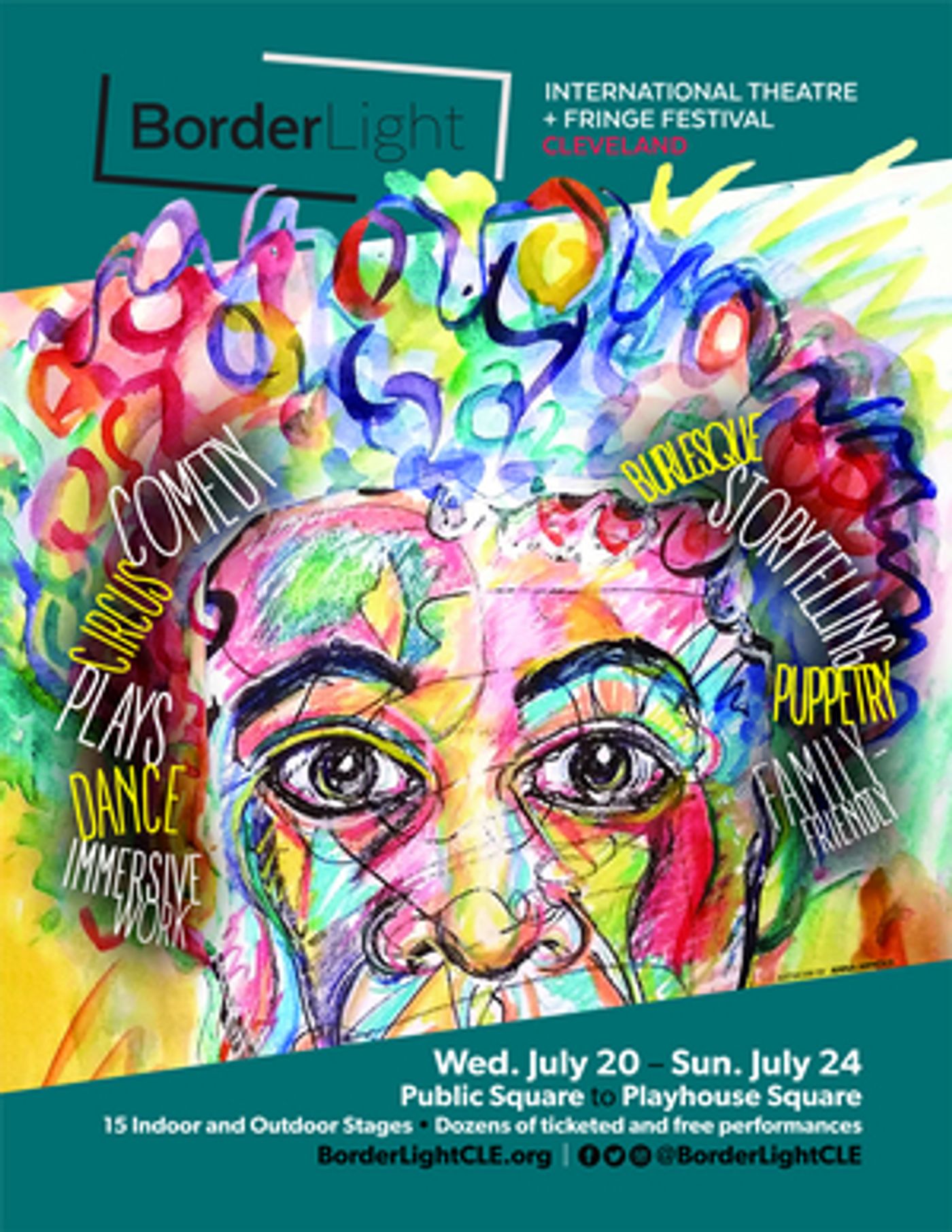 THE BORDERLIGHT INTERNATIONAL THEATRE + FRINGE FESTIVAL Begins This Month At Playhouse Square  Image