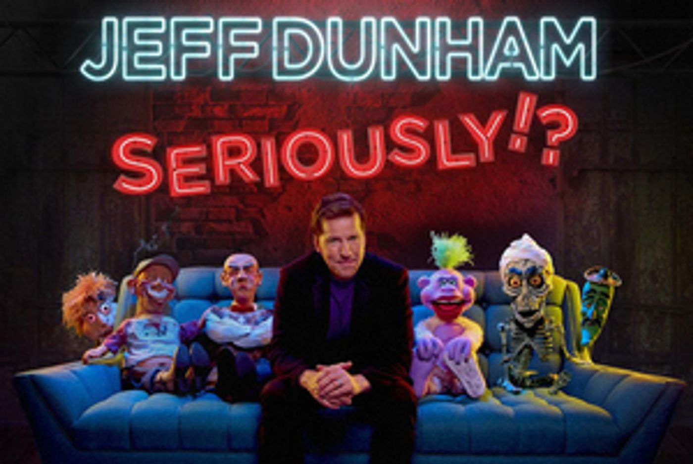 Jeff Dunham Announces Three 2022 Dates For 'Jeff Dunham: Seriously!'  at Zappos Theater  Image