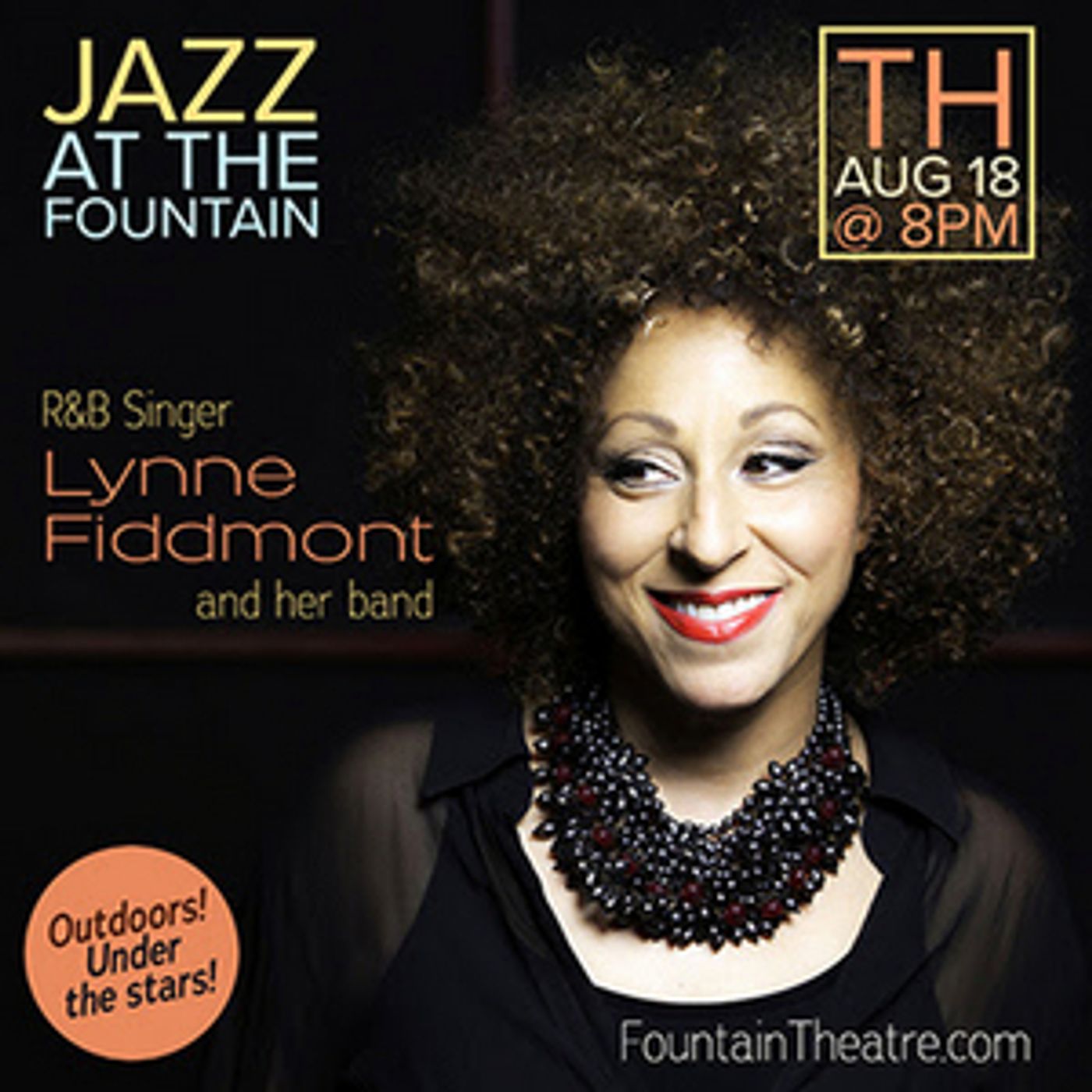 Lynne Fiddmont to Headline JAZZ AT THE FOUNTAIN on Fountain's Outdoor Stage in August  Image