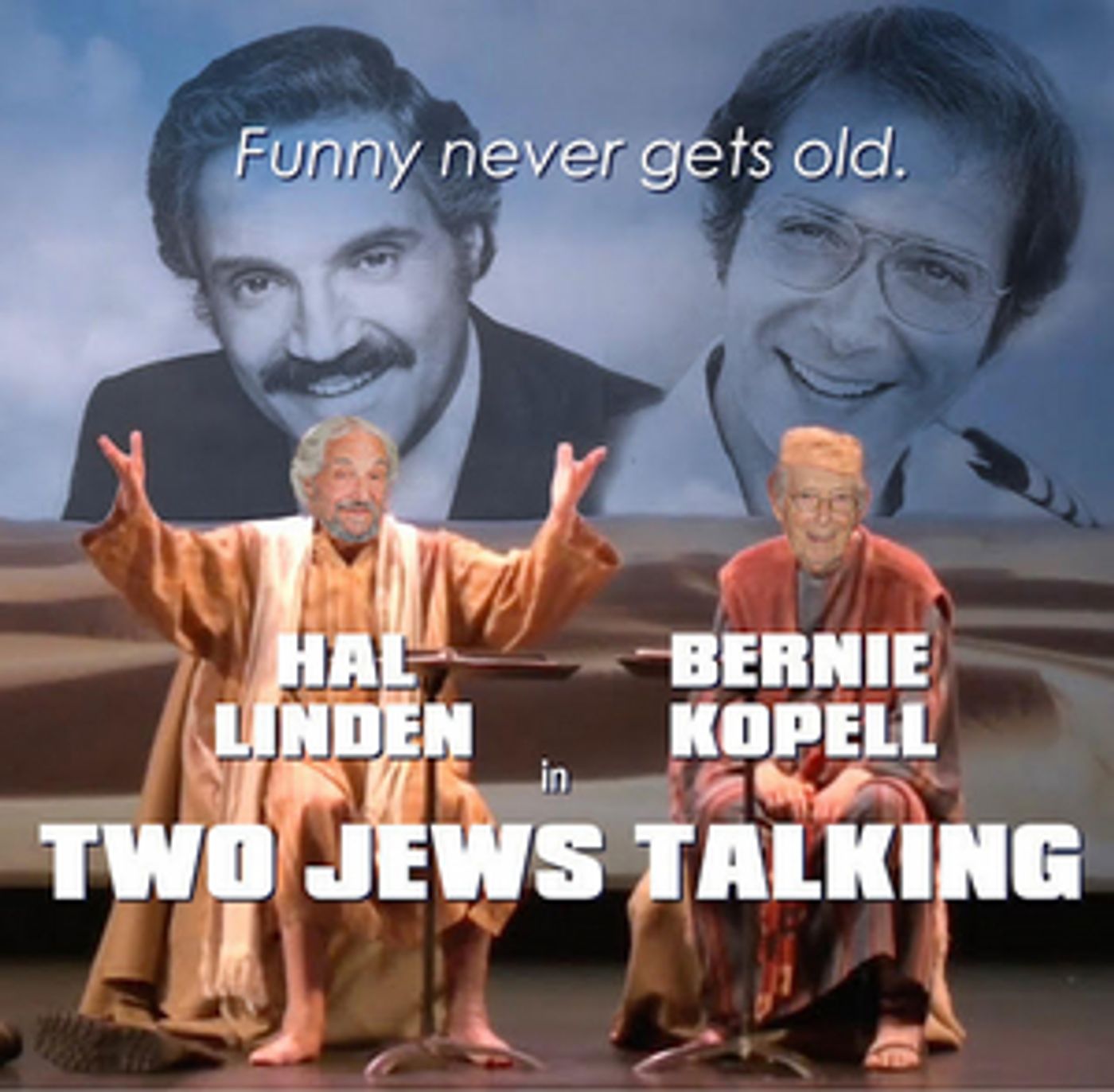 TV Legends Hal Linden And Bernie Kopell Team Up For TWO JEWS, TALKING Off Broadway This Summer  Image