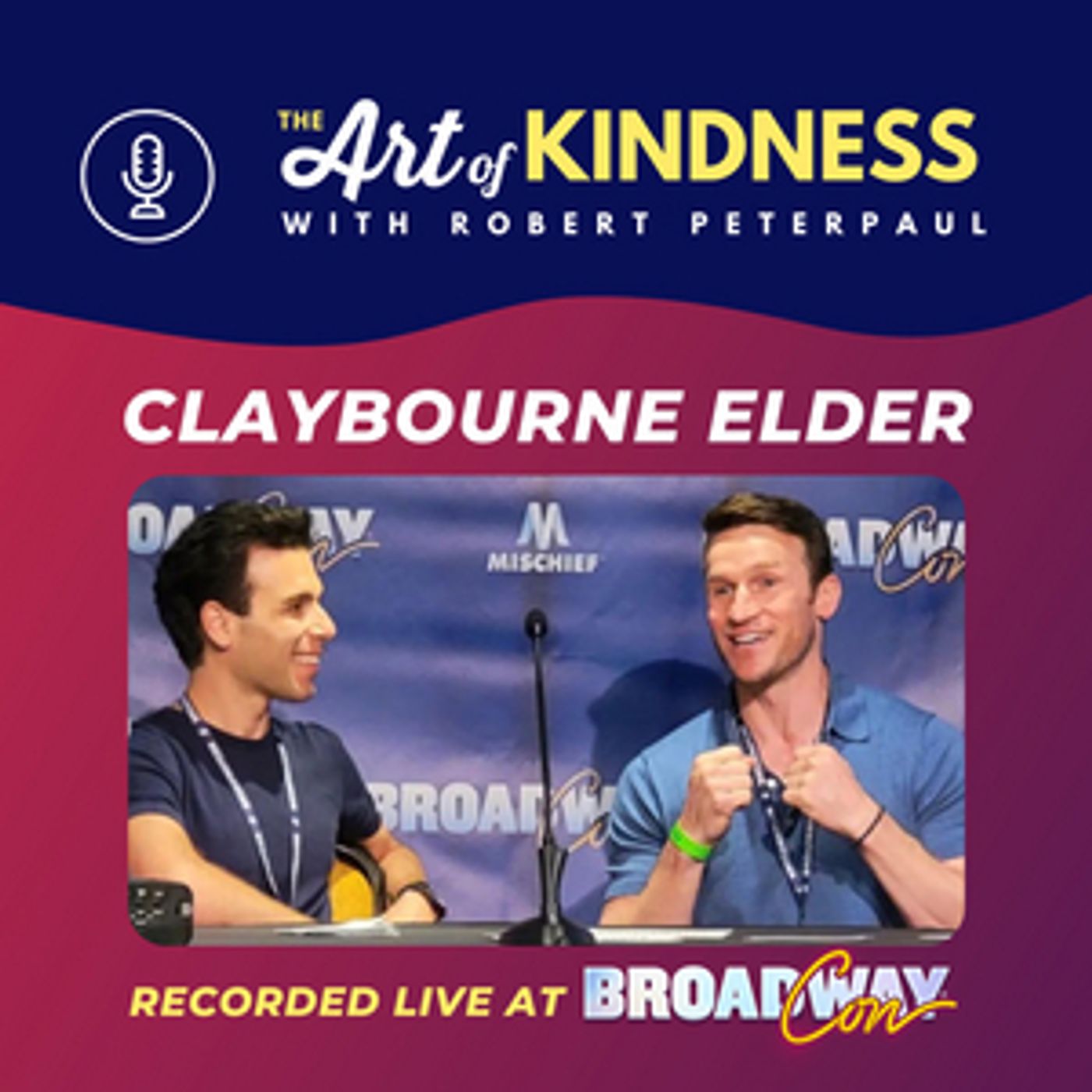 Listen: Claybourne Elder Talks COMPANY, THE GILDED AGE & More on THE ART OF KINDNESS Podcast  Image
