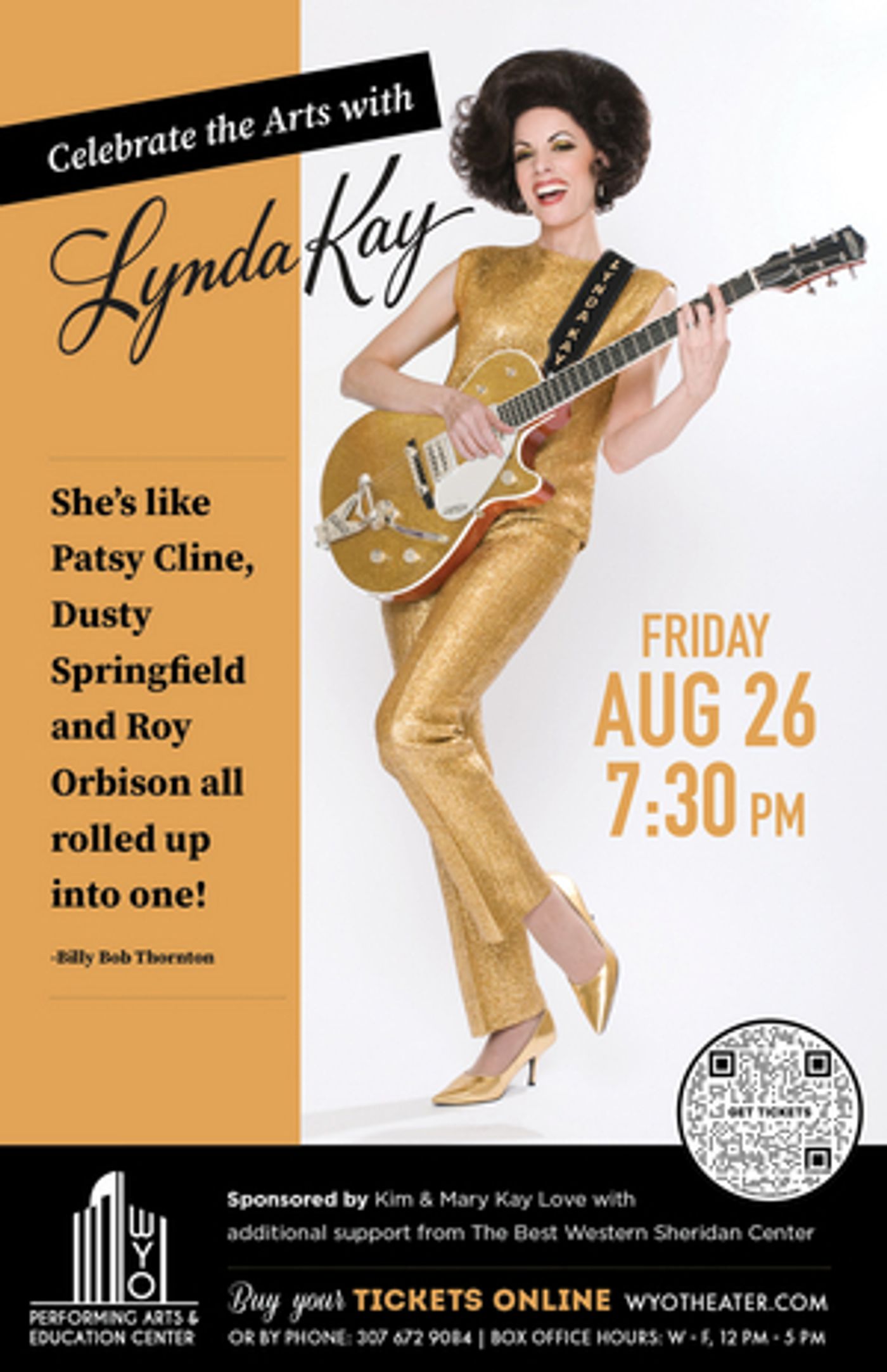 Lynda Kay Comes to the WYO Theater Next Month  Image