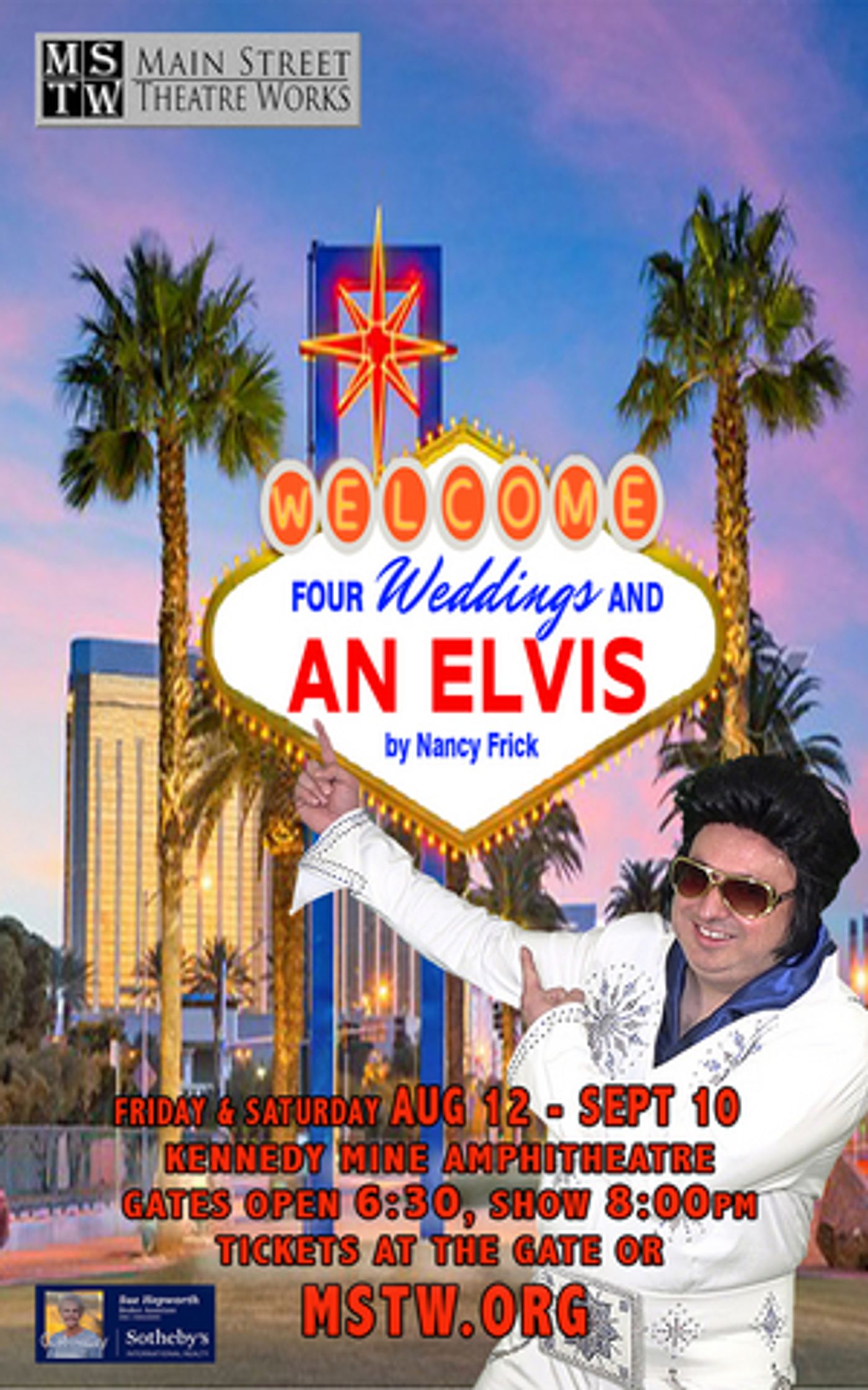  Main Street Theatre Work Presents FOUR WEDDINGS AND AN ELVIS Next Month  Image