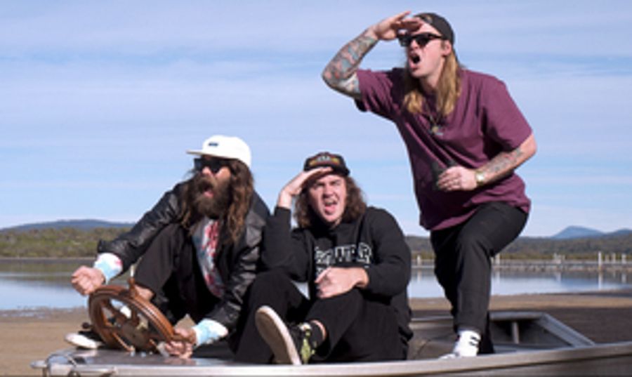 Australian Punk Trio Dune Rats Release New Album REAL RARE WHALE Image