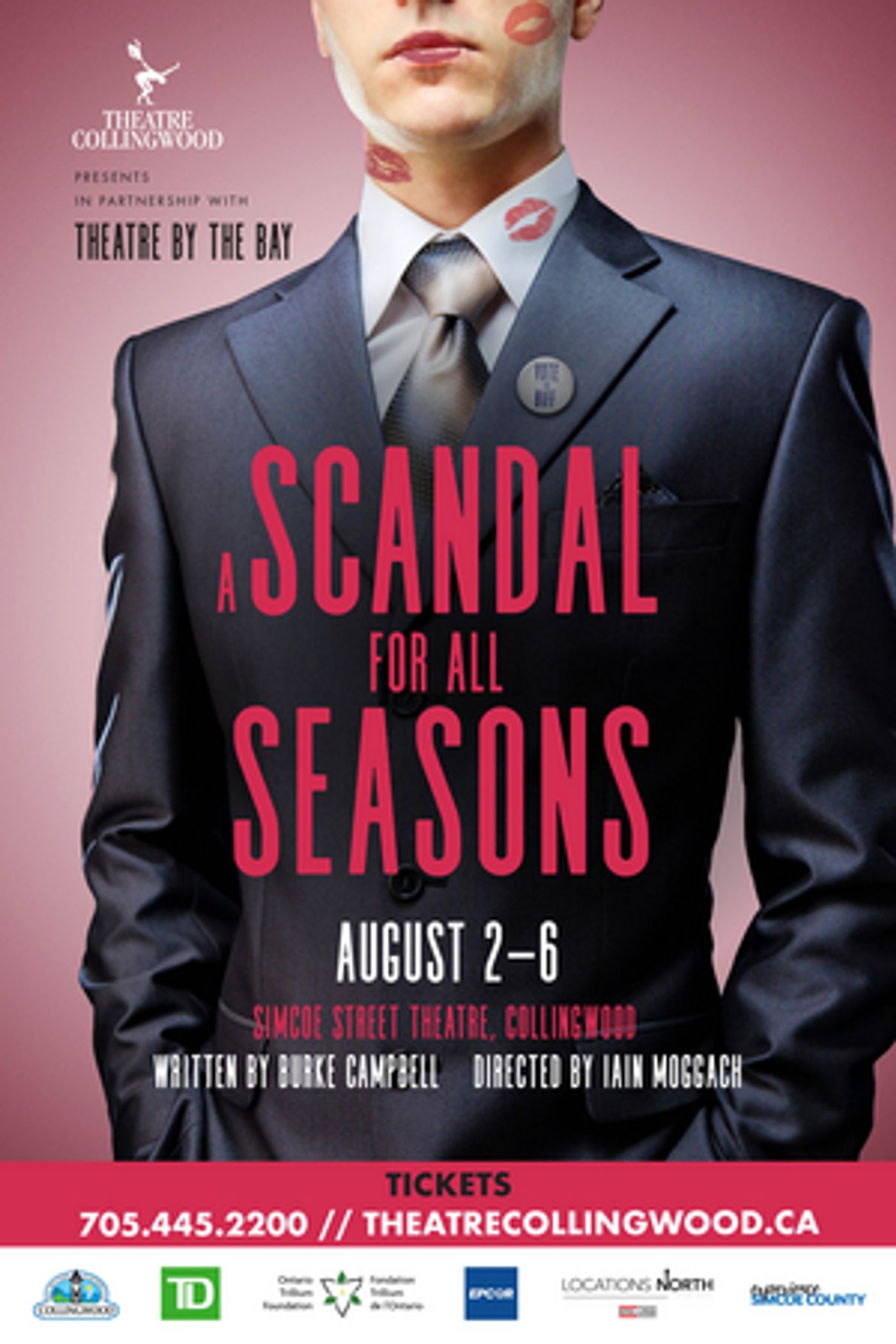 Theatre Collingwood's 2022 Season Continues With  A SCANDAL FOR ALL SEASONS  Image