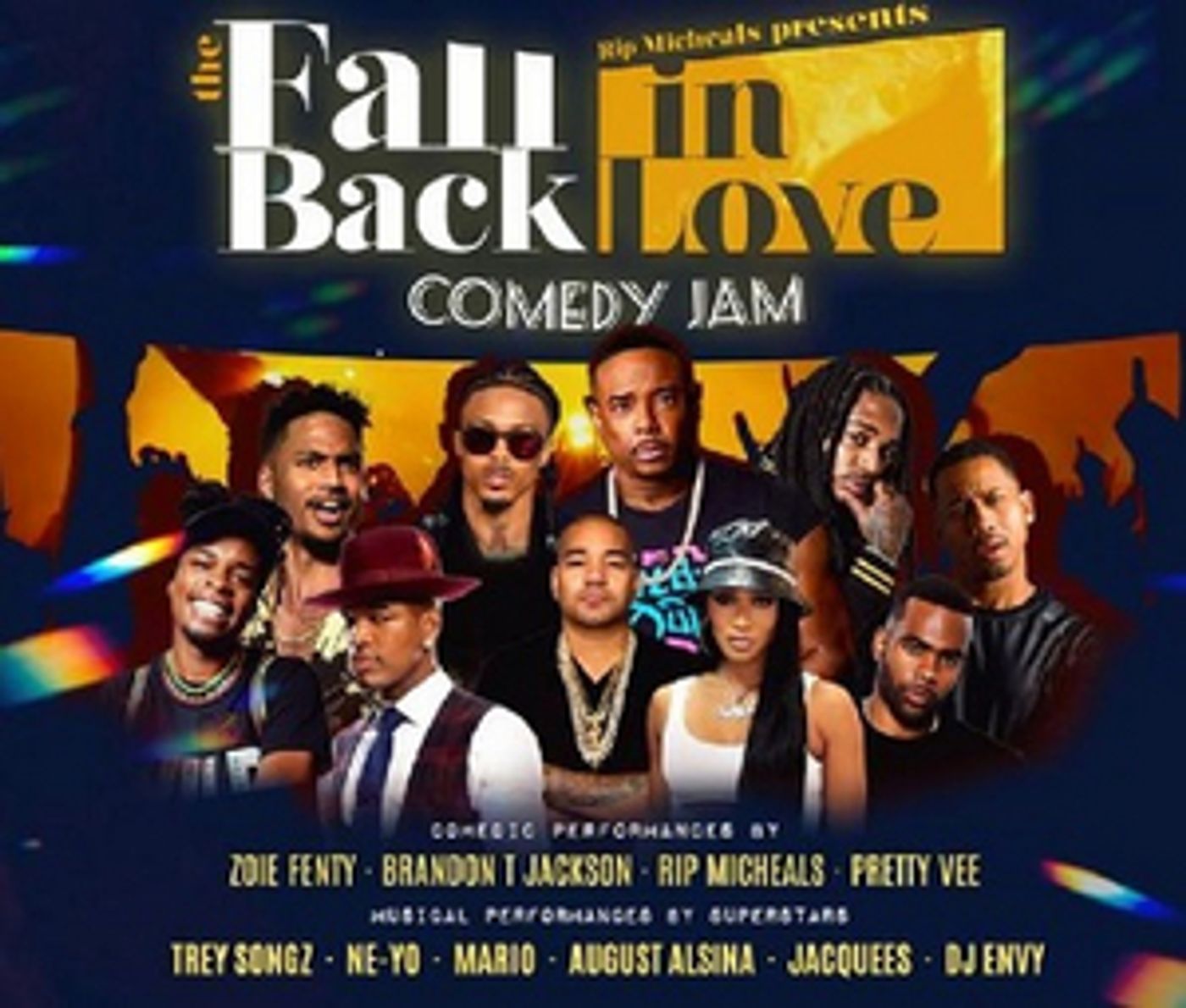 Rip Michaels' FALL BACK IN LOVE COMEDY JAM Comes To UBS Arena At Belmont Park, September 18  Image