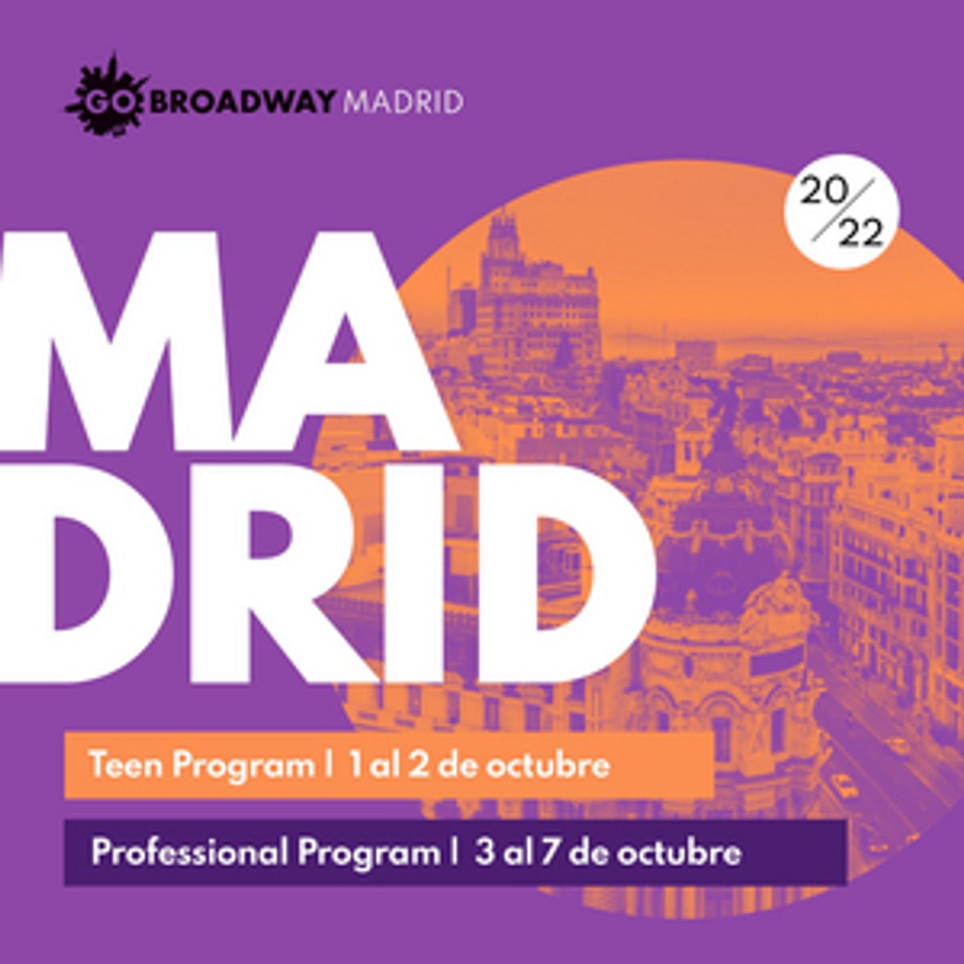 GO BROADWAY llega a Madrid con su curso intensivo de teatro musical  Image