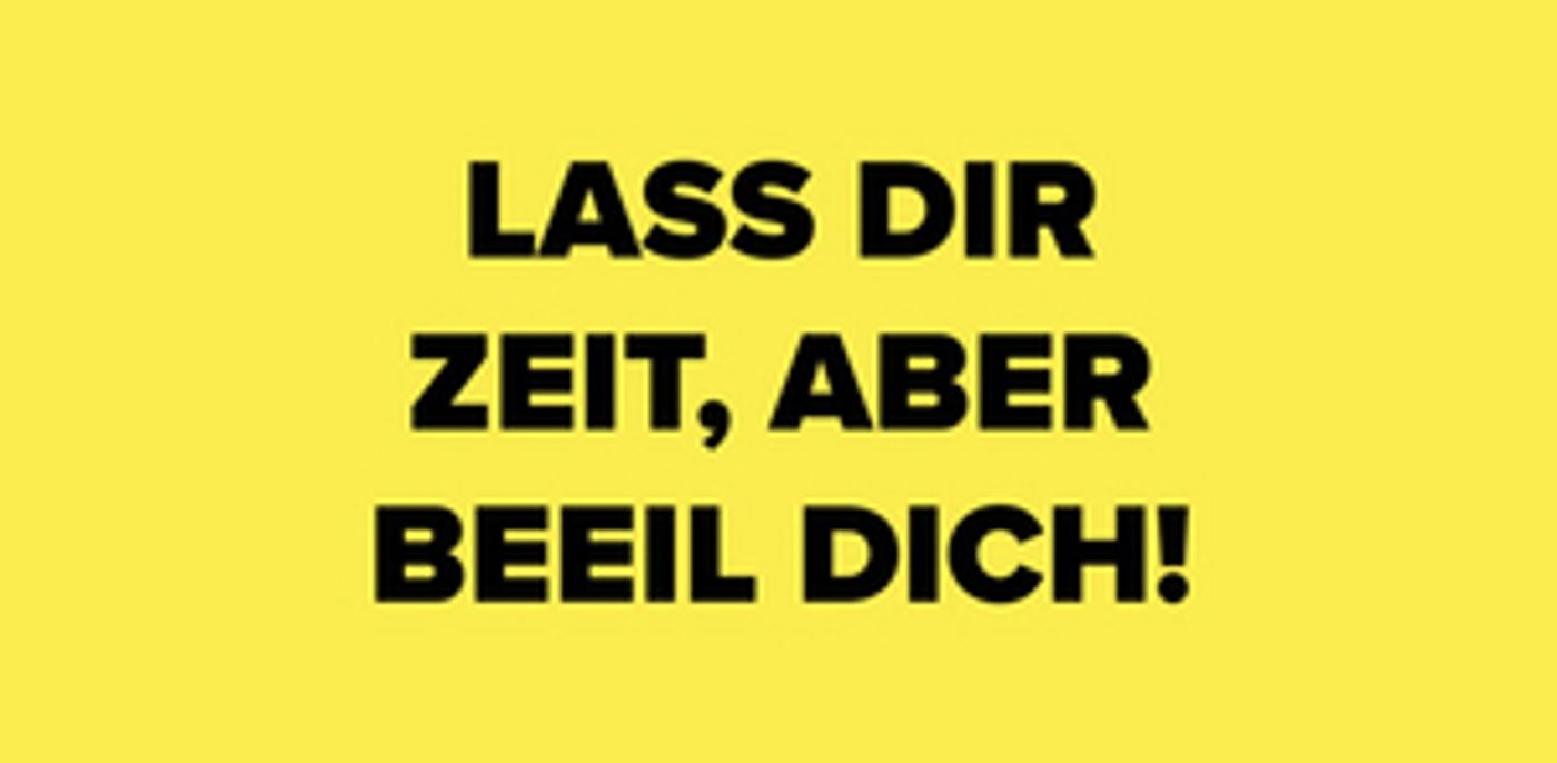 LAHME ENTE, BLINDES HUHN Comes to Theater St.Gallen Next Month  Image