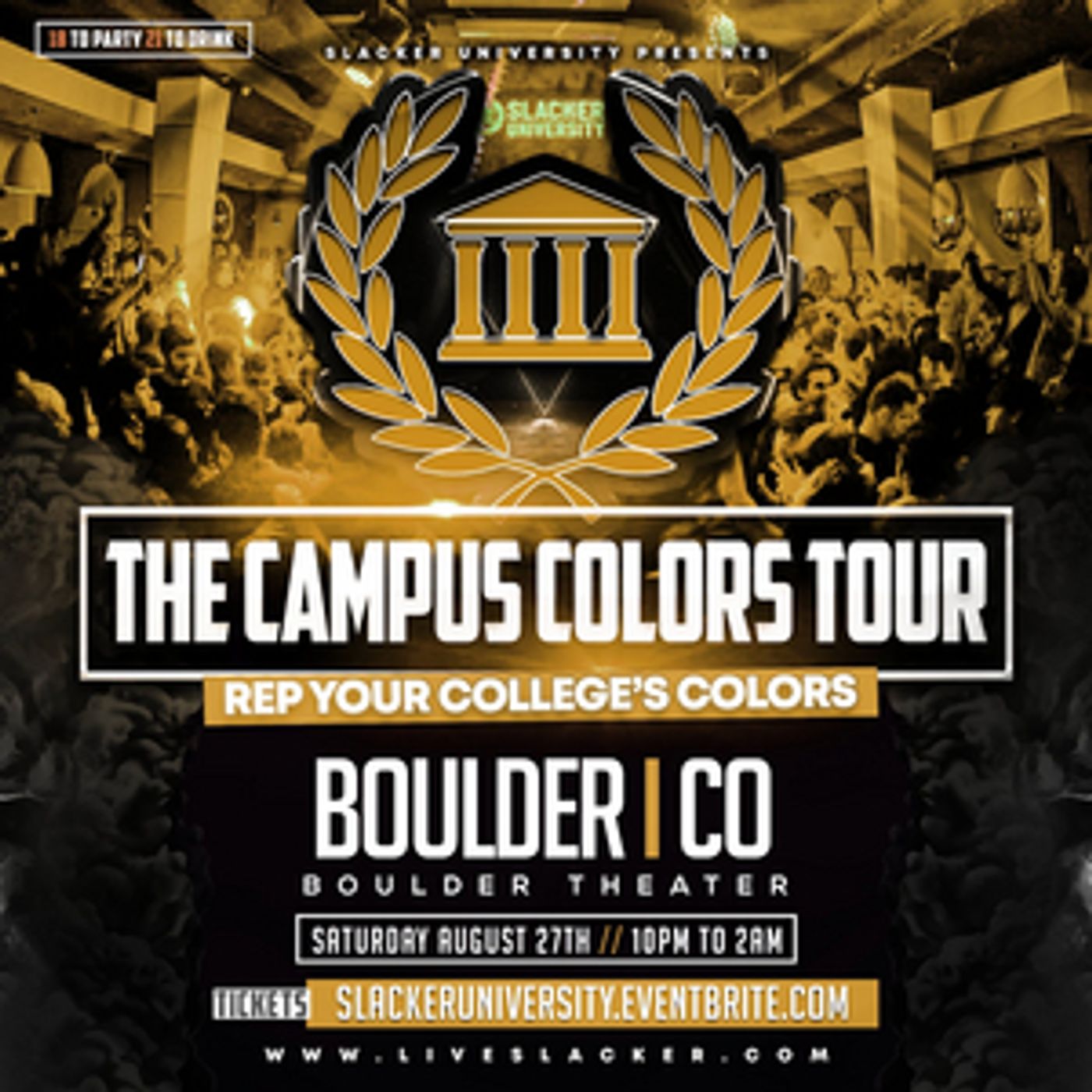 Slacker University Brings The Campus Colors Tour To Boulder Theater This Month  Image