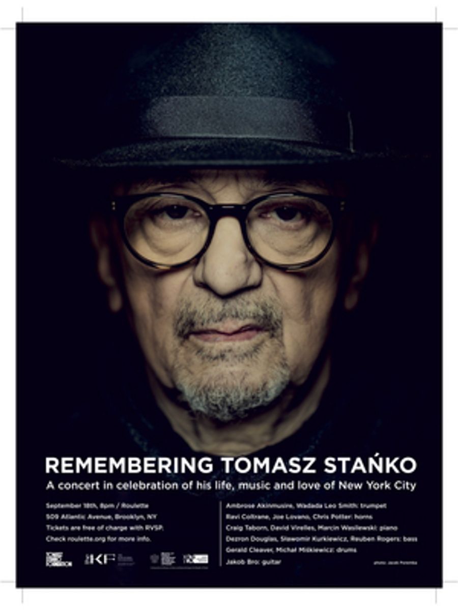Remembering Tomasz Stańko' Memorial Concert Comes to Brooklyn's Roulette Next Month Image