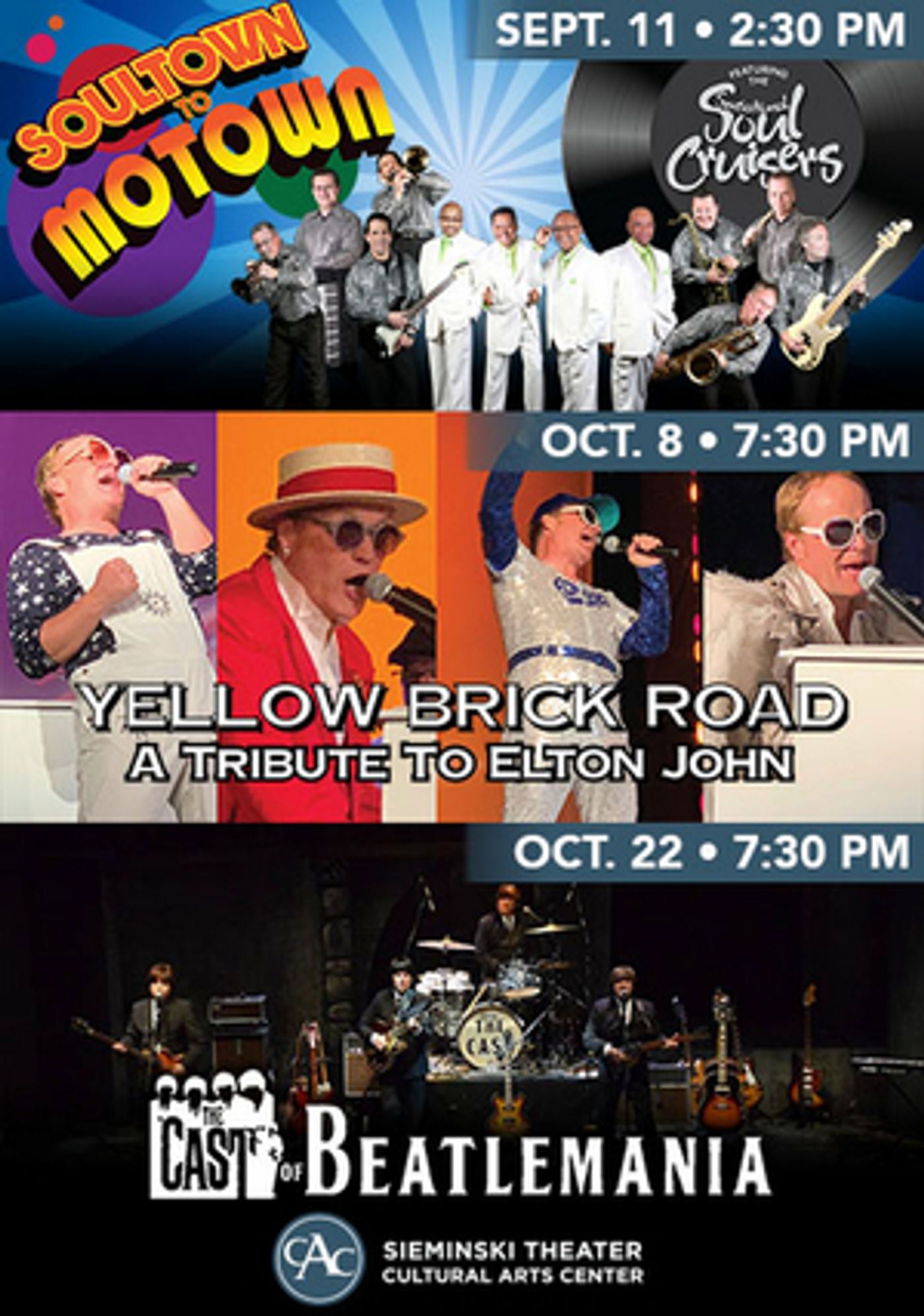 The Sieminski Theater Announces Iconic Tribute Shows for Fall 2022 Lineup  Image