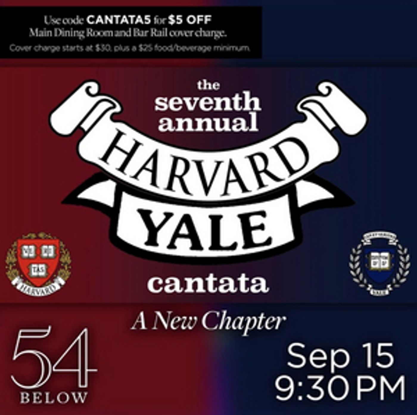 The Harvard-Yale Cantata plays 54 Below Next Month  Image