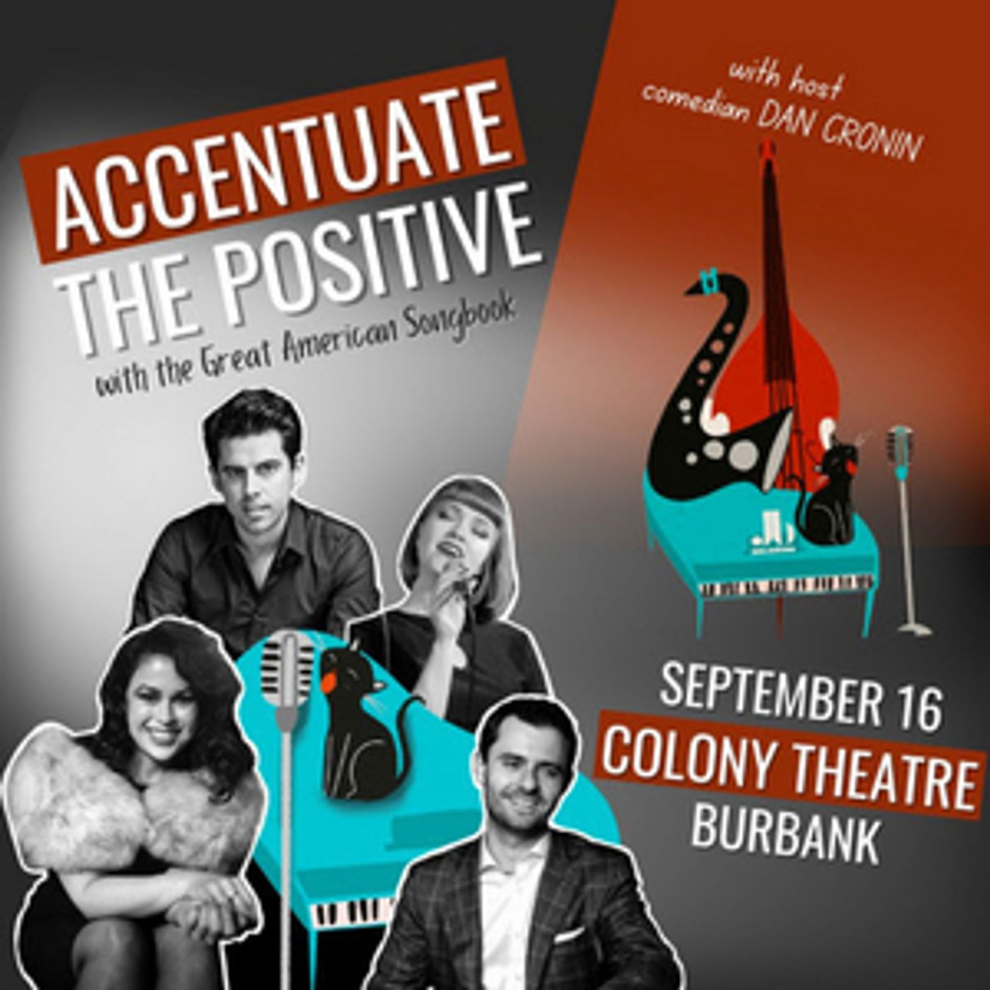 Jazz At The Ballroom Presents ACCENTUATE THE POSITIVE Next Month  Image