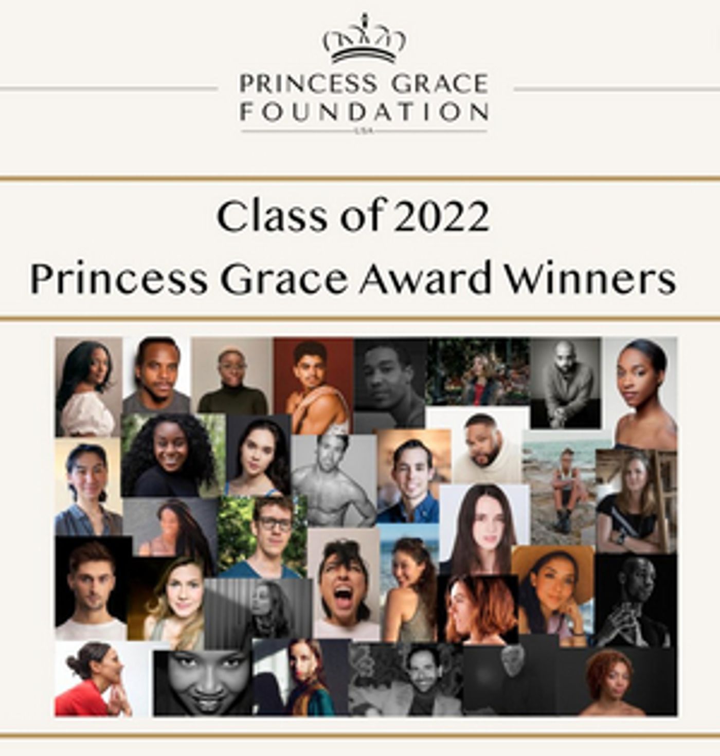 2022 Princess Grace Award Winners Announced  Image
