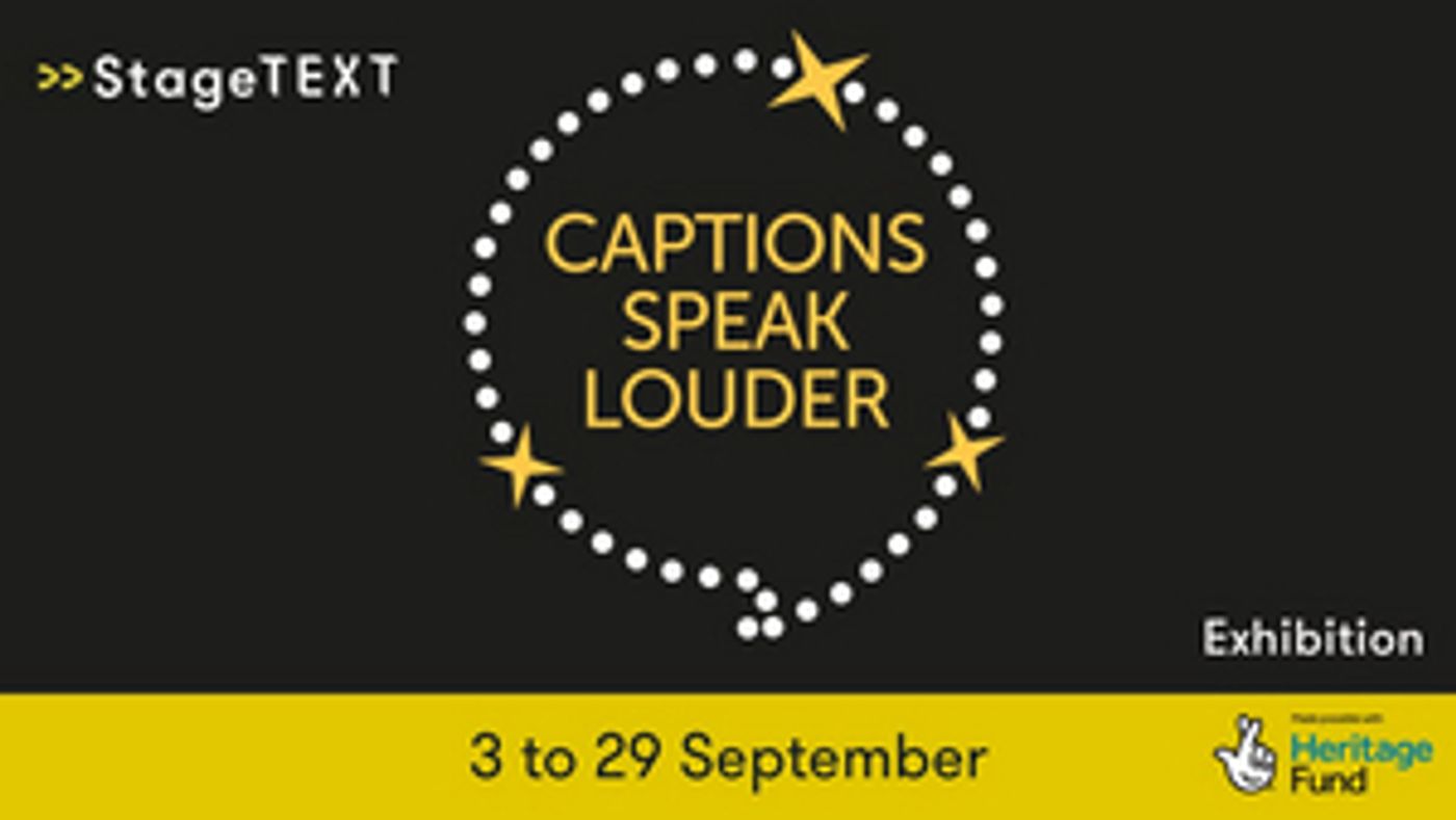 Mercury Theatre Will Host World's First Exhibition On Theatre Captioning  Image