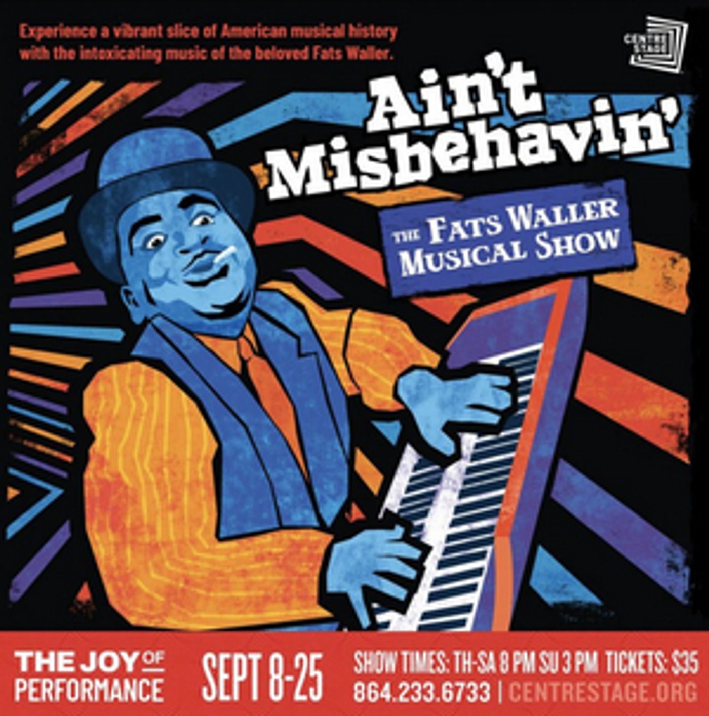 Centre Stage Will Present AIN'T MISBEHAVIN' and SONGS FOR A NEW WORLD  Image