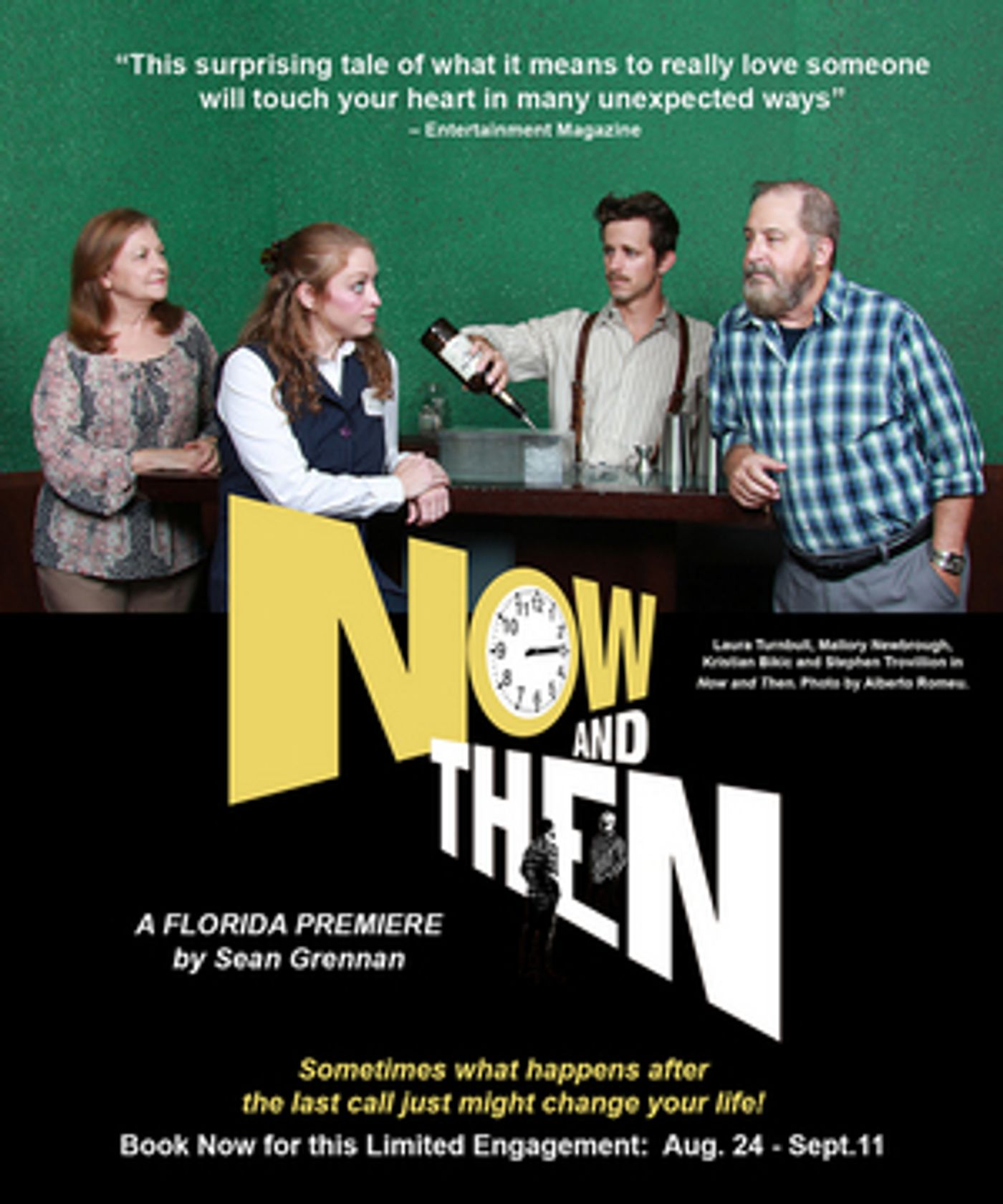 Actors' Playhouse Wraps Up Their 34th Season With Heartfelt Romantic Comedy, NOW AND THEN  Image