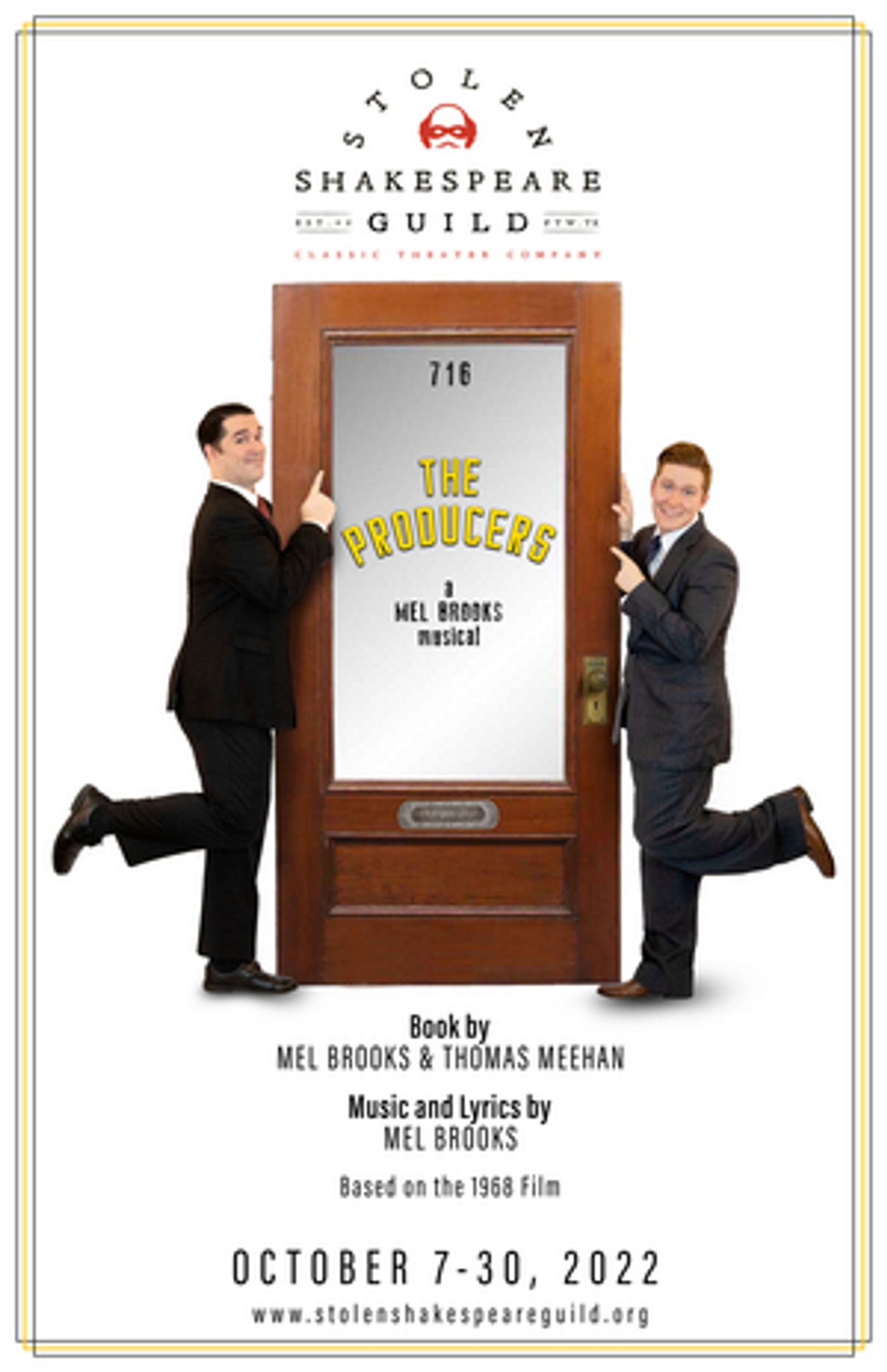 Stolen Shakespeare Guild Announces Cast of Mel Brook's THE PRODUCERS  Image