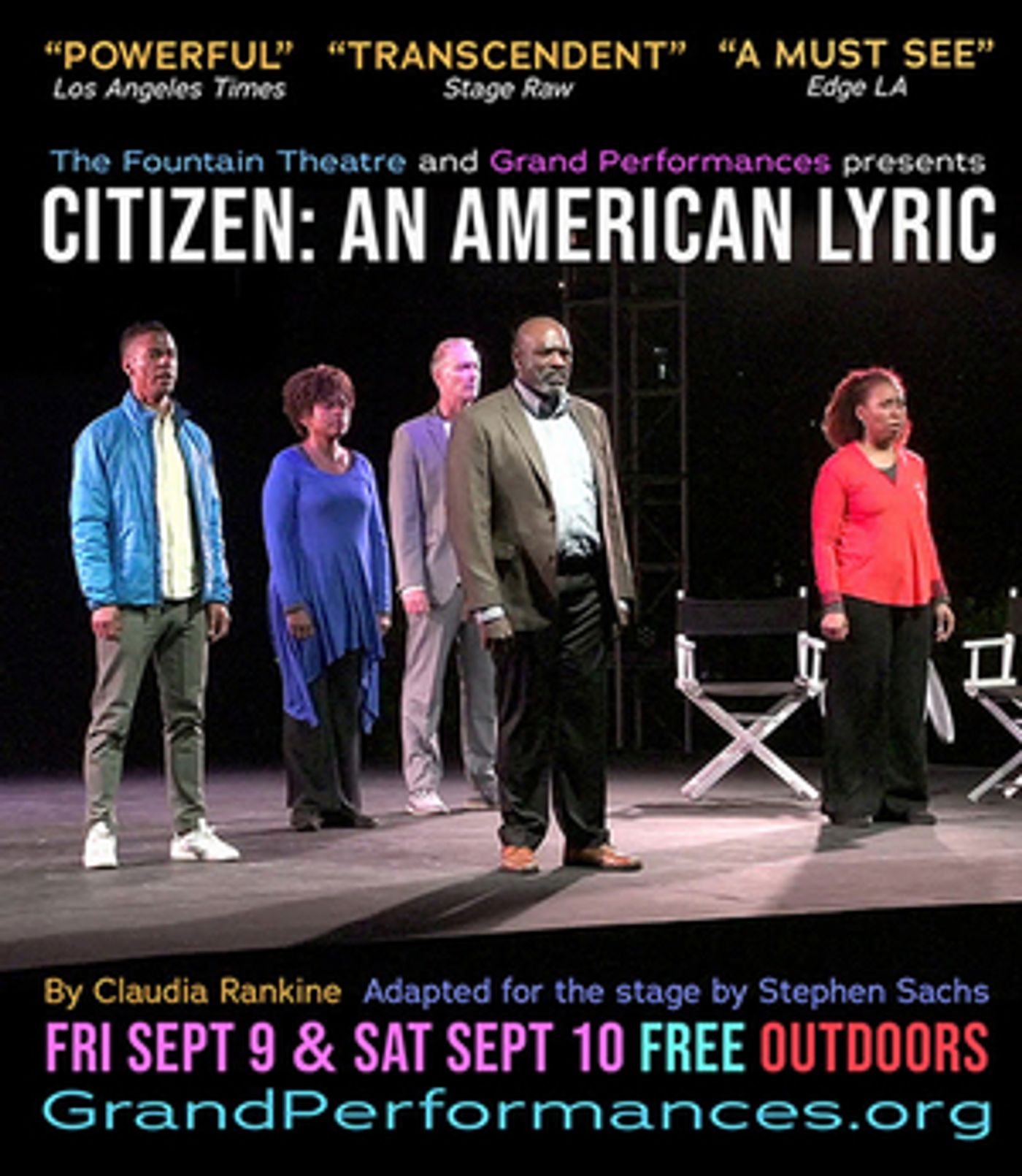 Fountain Theatre's CITIZEN: AN AMERICAN LYRIC to be Presented as Part of Grand Performances  Image