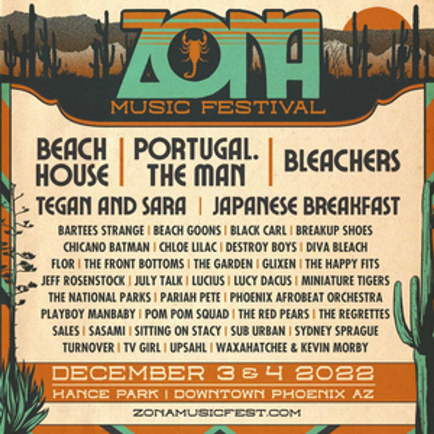 ZONA MUSIC FESTIVAL Announces Inaugural Lineup  Image