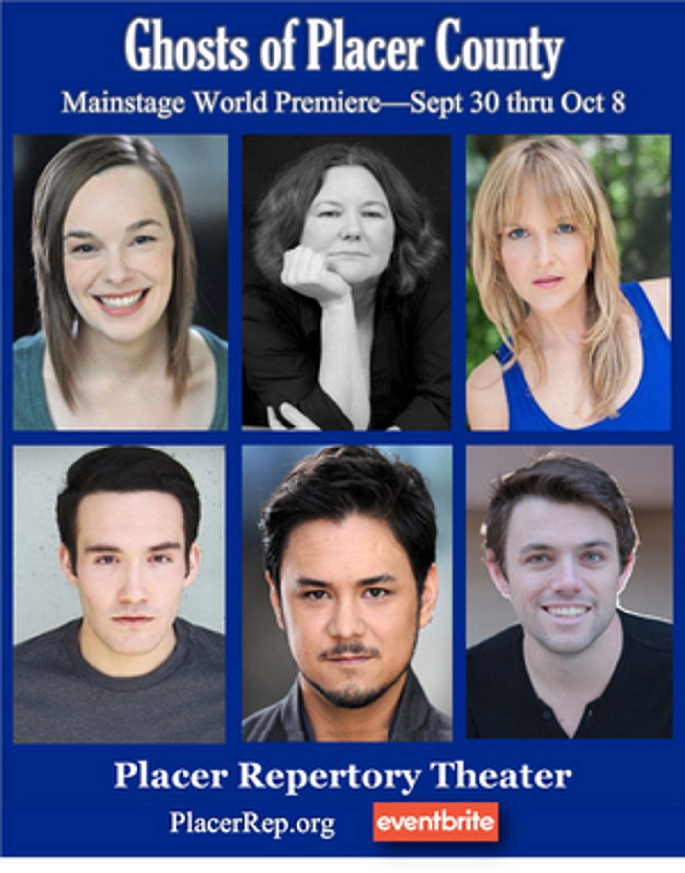 Placer Repertory Theater Announces Cast for GHOSTS OF PLACER COUNTY  Image