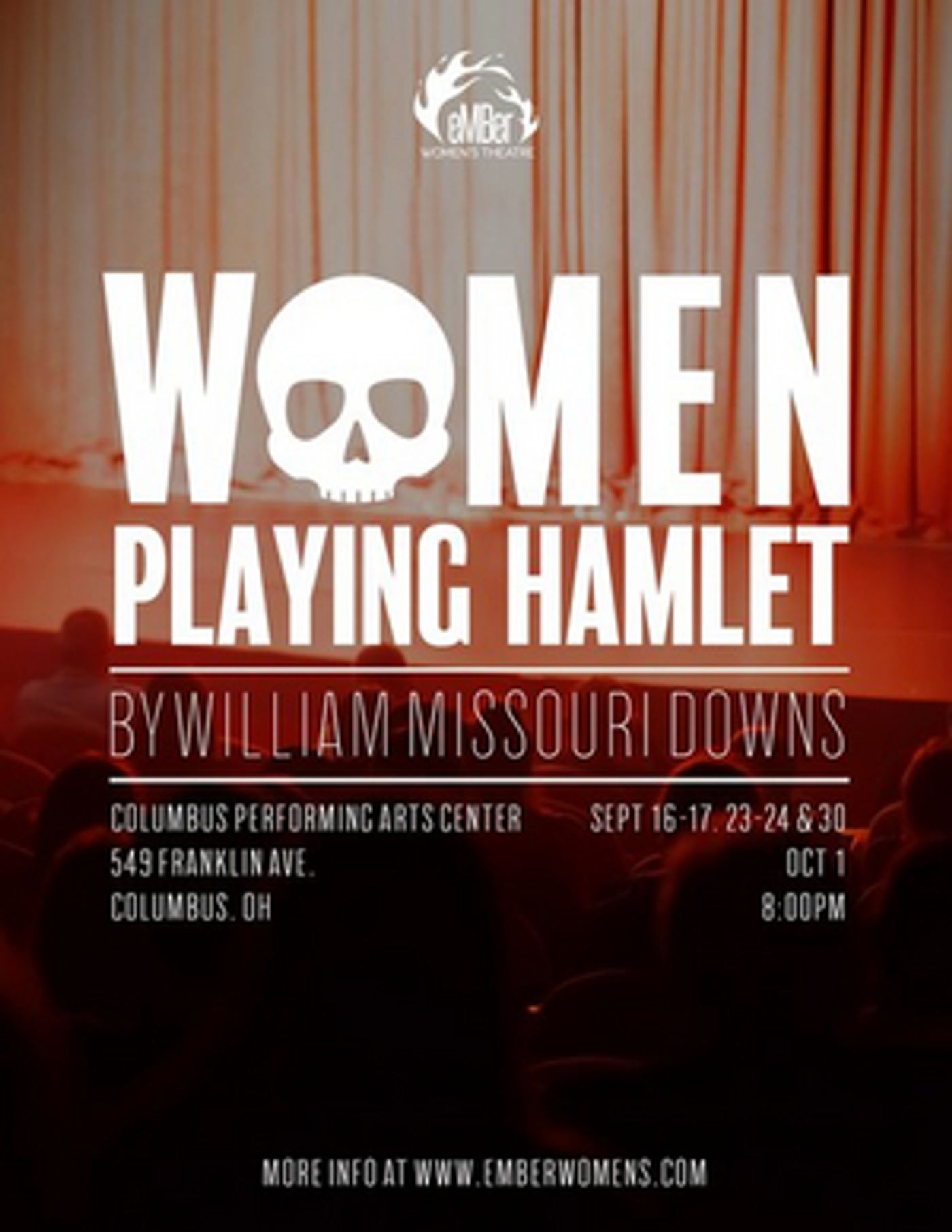 Ember Women's Theatre to Present WOMEN PLAYING HAMLET in September  Image