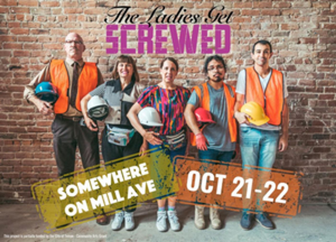 The Ladies to Present Site-Specific SCREWED at Bar Construction Site in October  Image