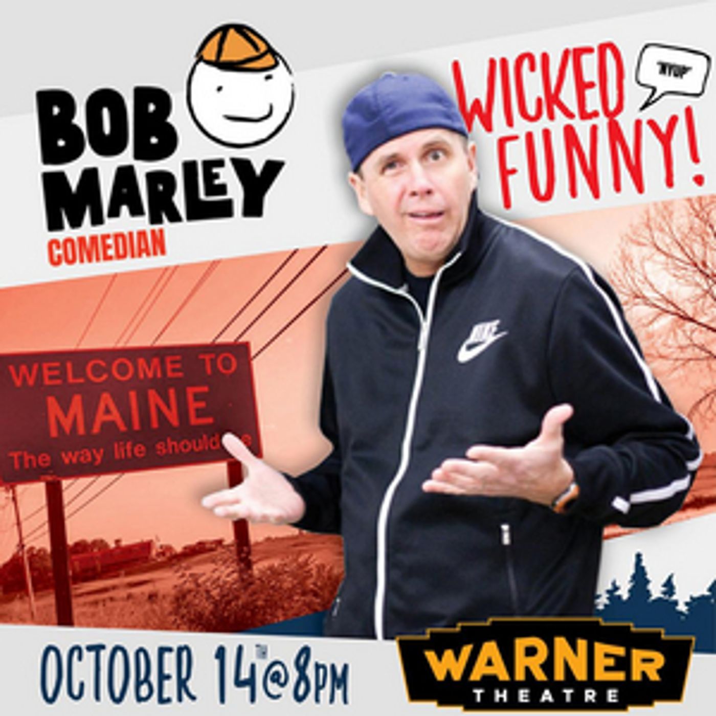 Comedian Bob Marley Comes to Oneglia Auditorium, October 14  Image
