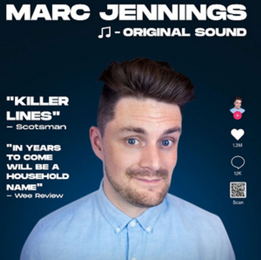 EDINBURGH 2022: Review: MARC JENNINGS: ORIGINAL SOUND, Monkey Barrel Image