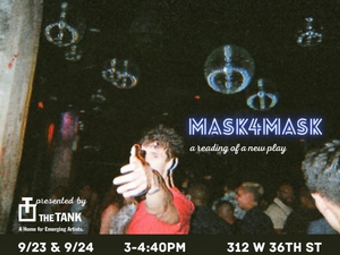 MASK4MASK Will Have Reading at The Tank Next Month  Image