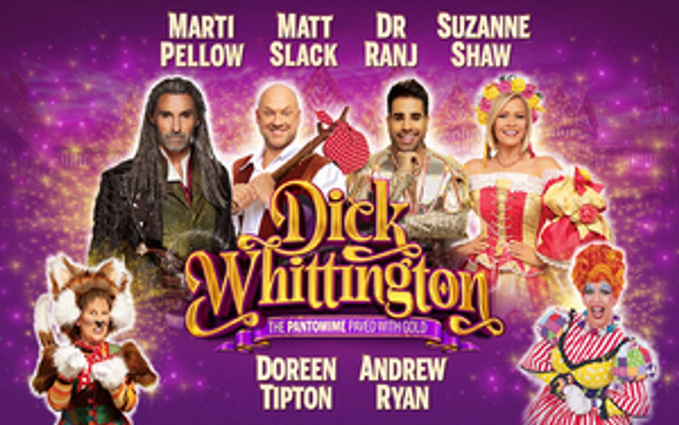 All-Star Lineup Announced For the UK's Biggest Regional Pantomime DICK WHITTINGTON at Birmingham Hippodrome  Image