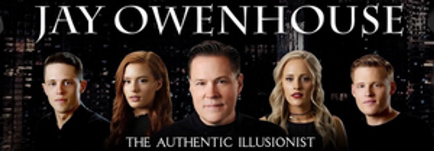 Authentic Illusionist Jay Owenhouse Is Coming To Alberta Bair Theater  Image