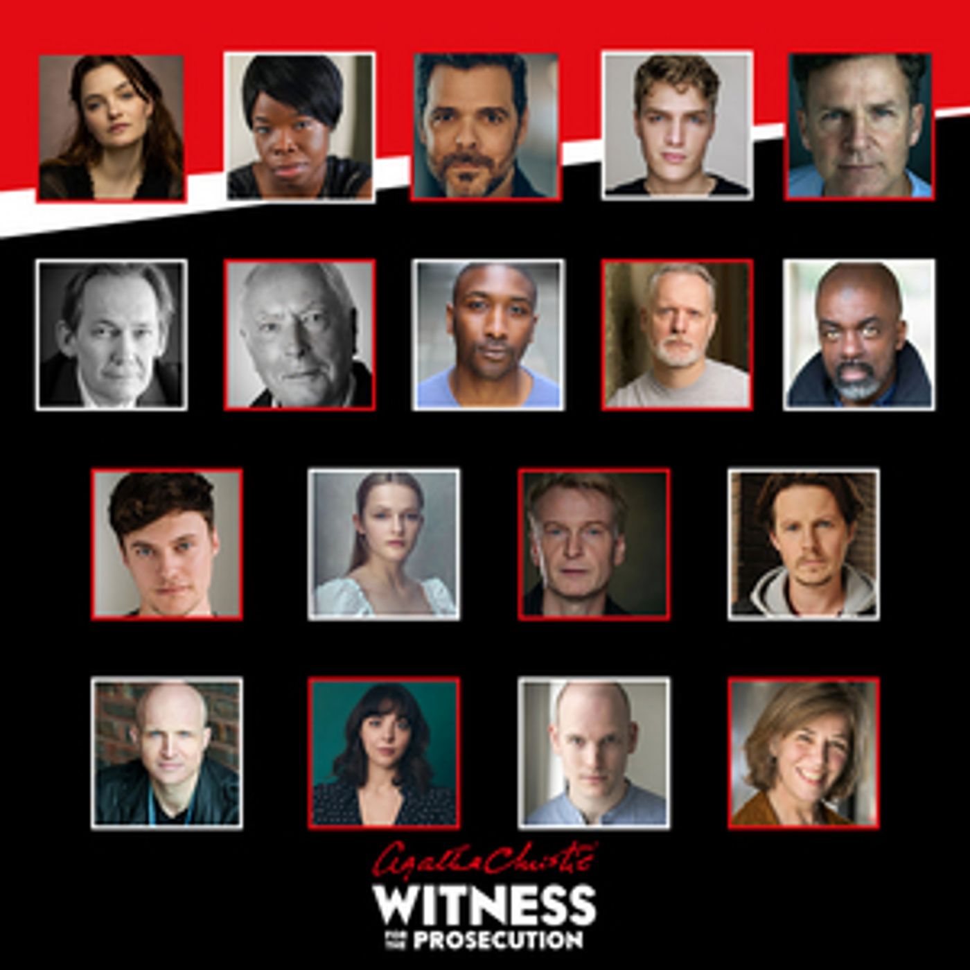 Eighth Cast Announced For WITNESS FOR THE PROSECUTION Agatha Christie's At London County Hall  Image
