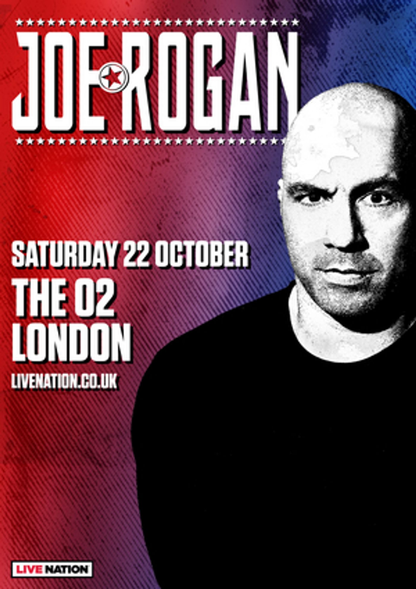 Joe Rogan Brings THE SACRED CLOWN TOUR to The O2, London Next Month Joe Rogan Brings THE SACRED CLOWN TOUR to The O2, London Next Month Image