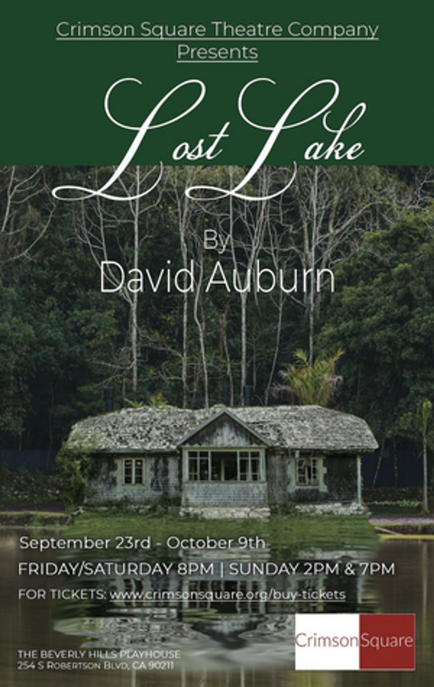 Crimson Square TC Opens 2022/23 Season With David Auburn's LOST LAKE  Image