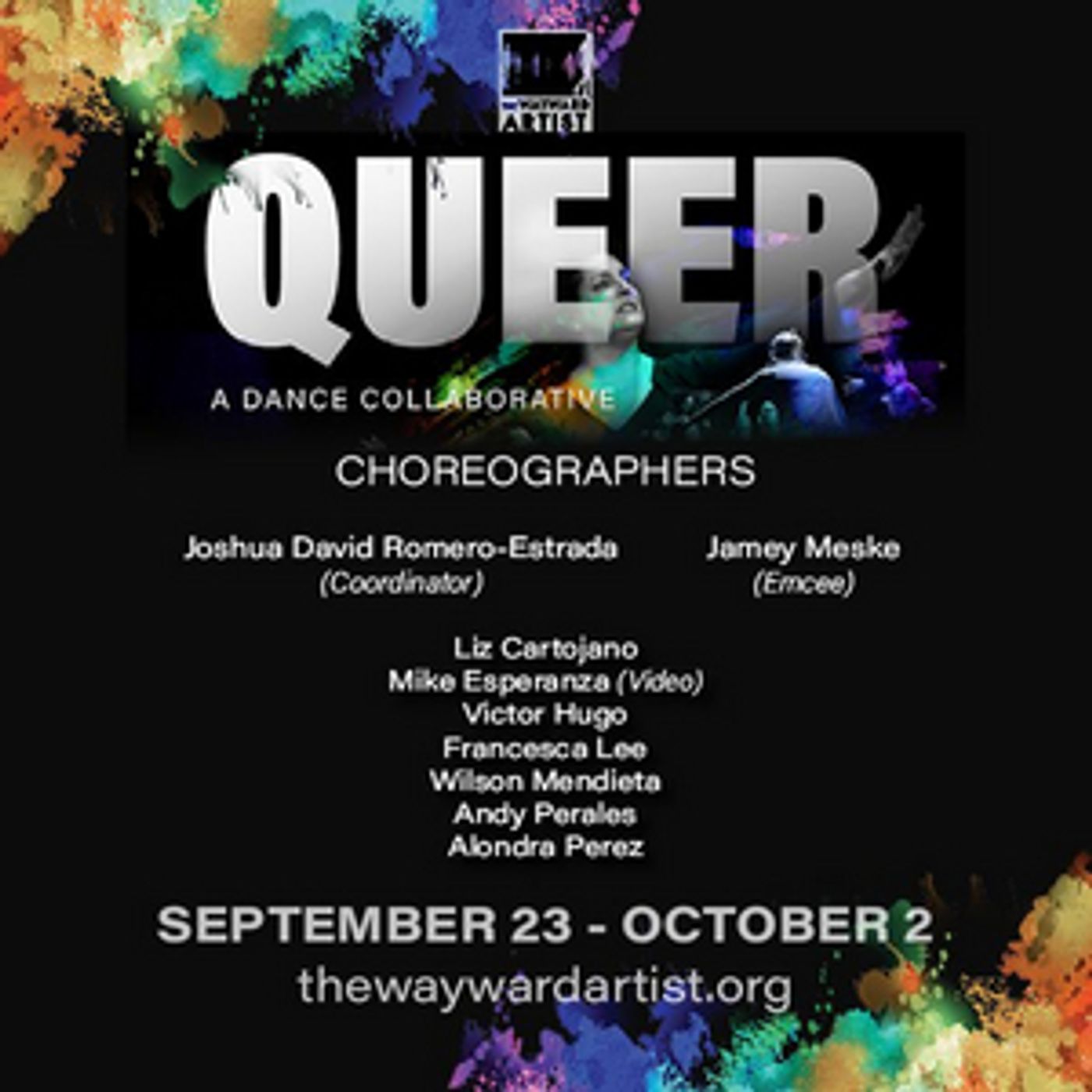 The Wayward Artist Presents QUEER - A DANCE COLLABORATIVE  Image