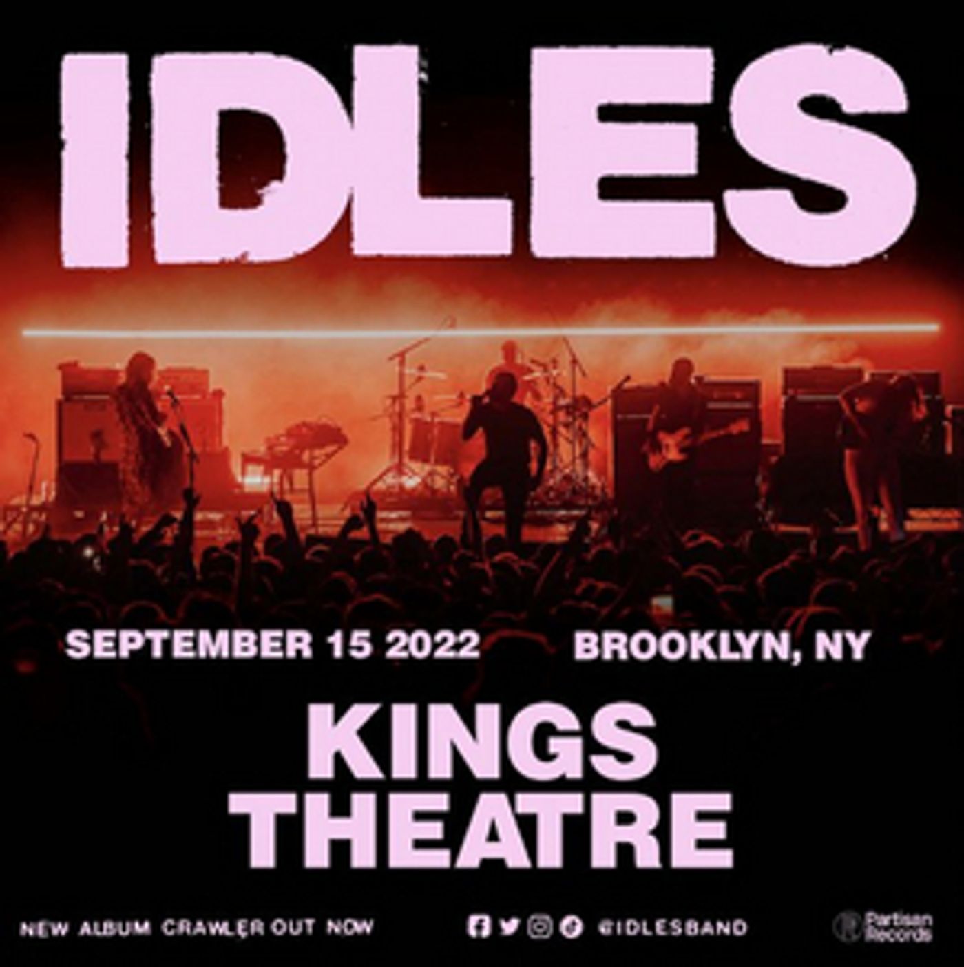 IDLES Comes to the Kings Theatre This Week  Image
