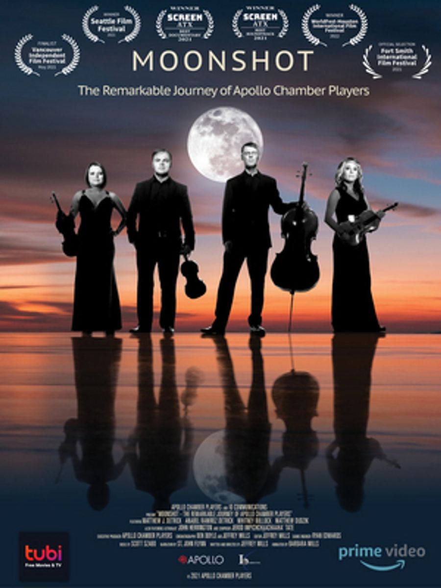 Apollo Chamber Players Release MOONSHOT: THE REMARKABLE JOURNEY OF APOLLO CHAMBER PLAYERS Documentary Image