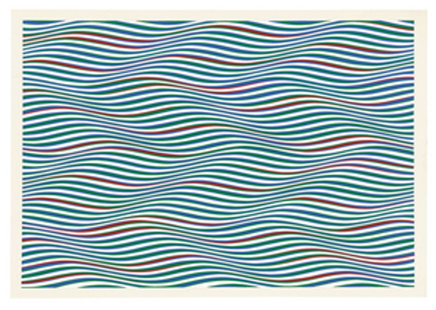 The Art Institute Of Chicago Presents BRIDGET RILEY DRAWINGS: FROM THE ARTIST'S STUDIO  Image