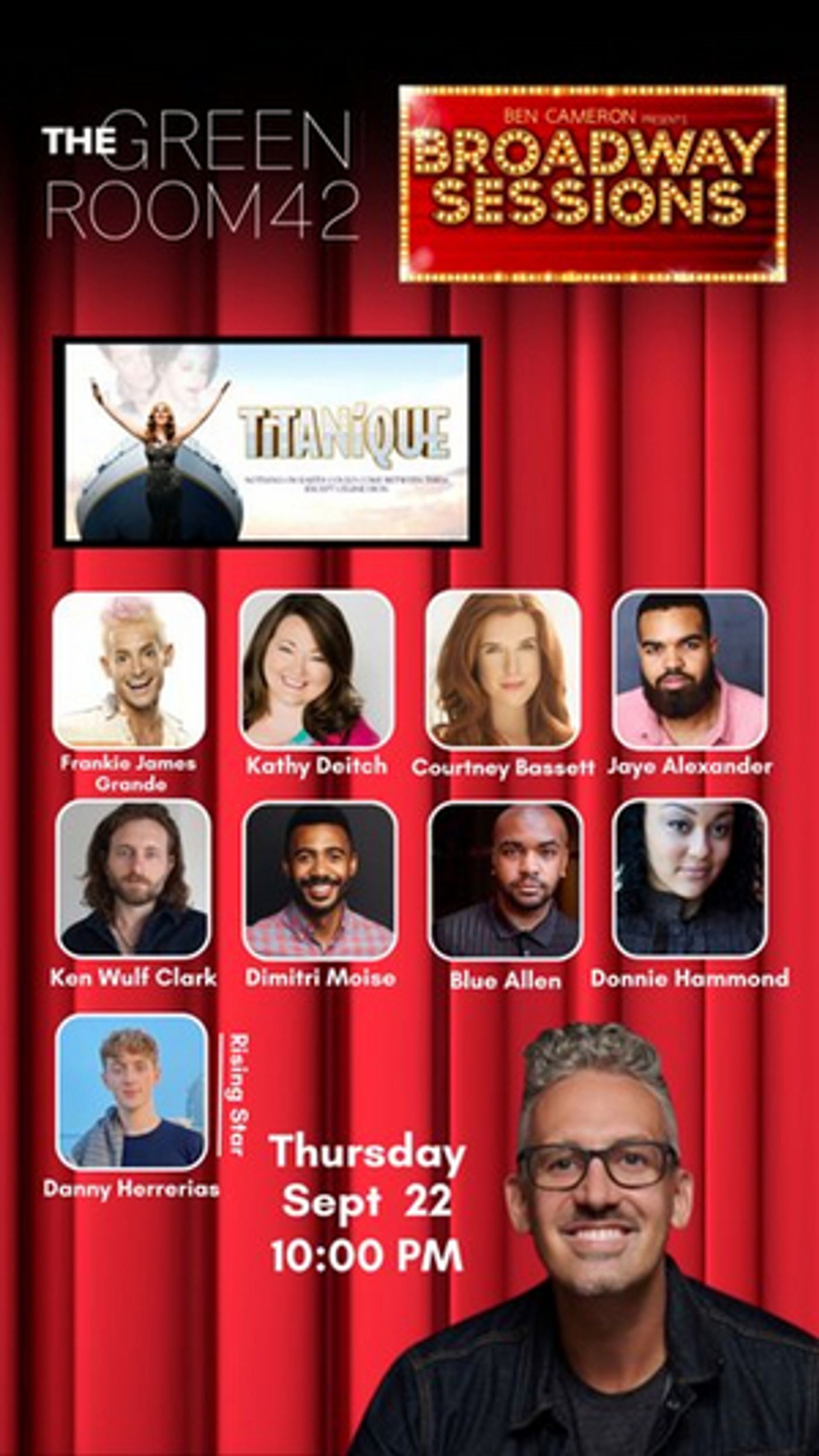 TITANIQUE Cast Members to Join BROADWAY SESSIONS This Week  Image