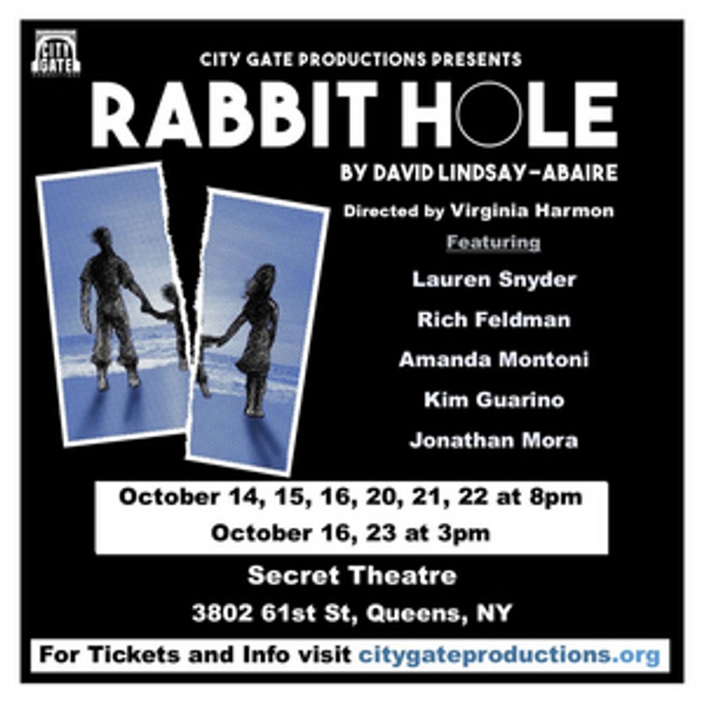 City Gate Revives Pulitzer Prize Winning RABBIT HOLE Next Month  Image