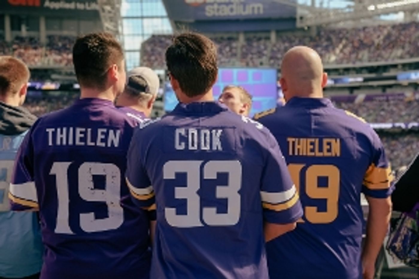 Interview: Adam Thielen of MINNESOTA VIKINGS at US Bank Stadium  Image