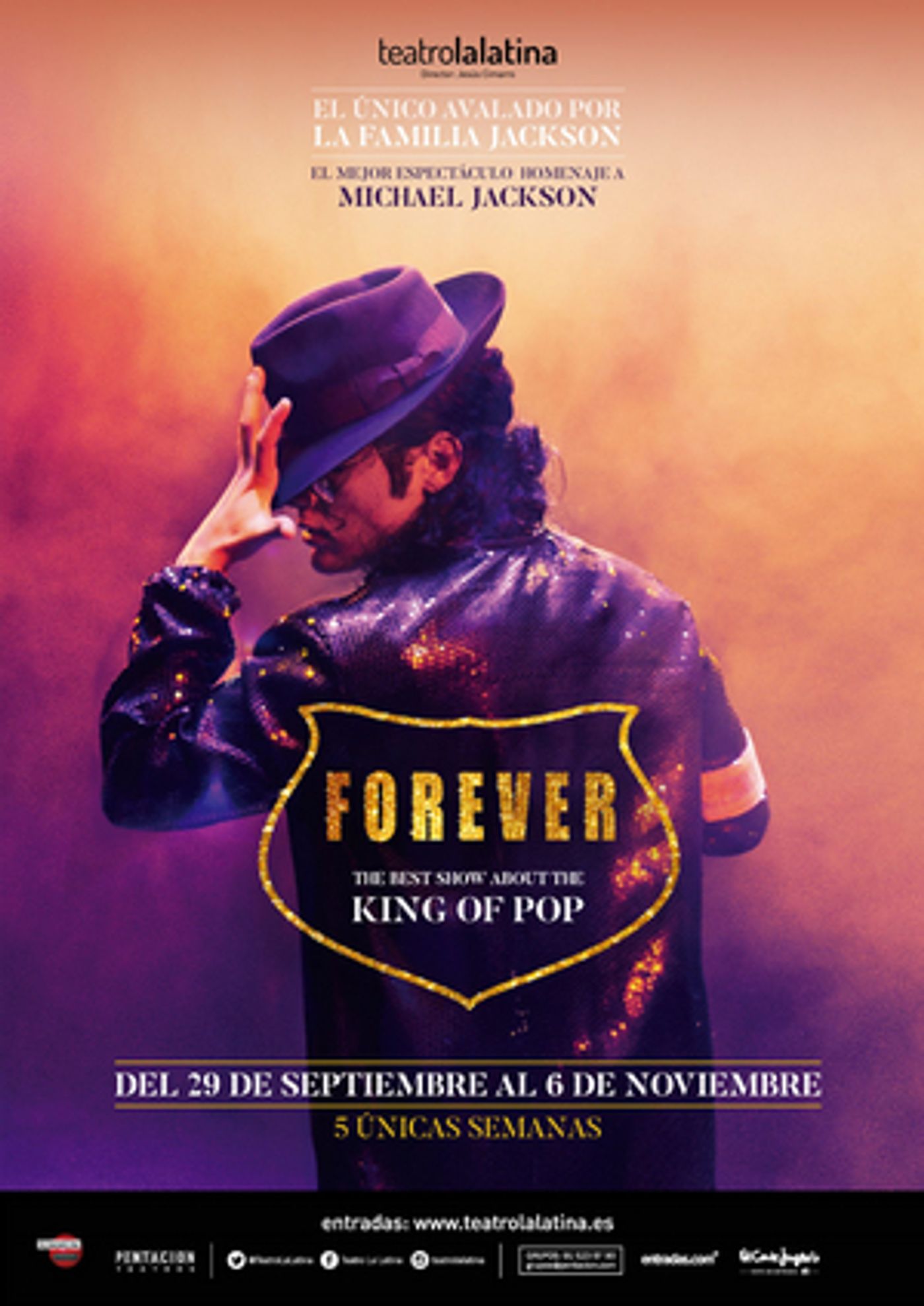 FOREVER. THE BEST SHOW ABOUT THE KING OF POP regresa a Madrid  Image