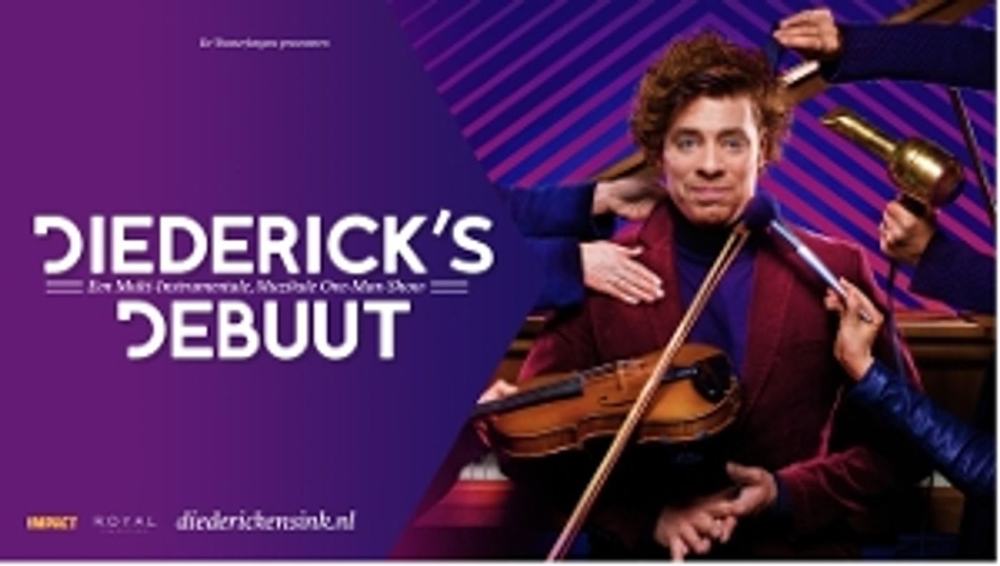 FEATURE: DIEDERICK'S DEBUUT KEERT TERUG NAAR DE THEATERS  Image